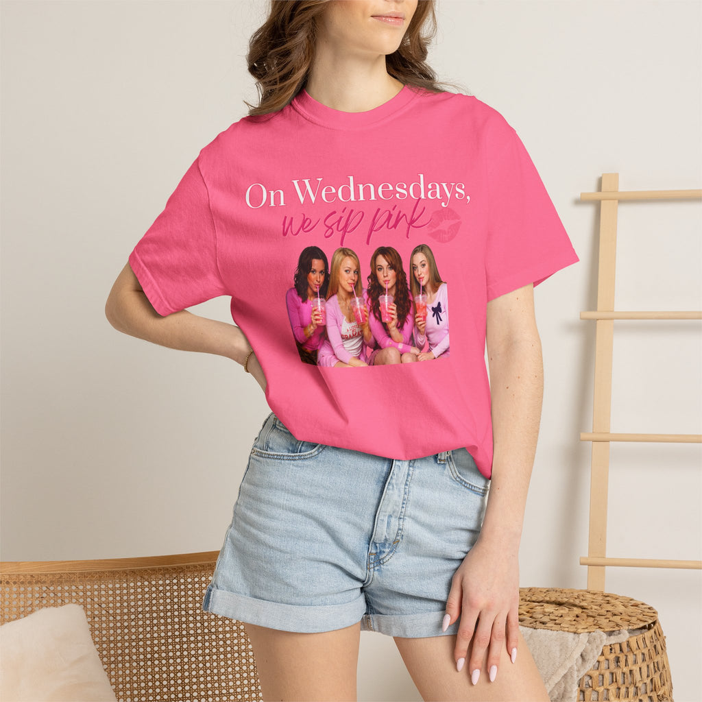 On Wednesdays We Sip Pink T-Shirt