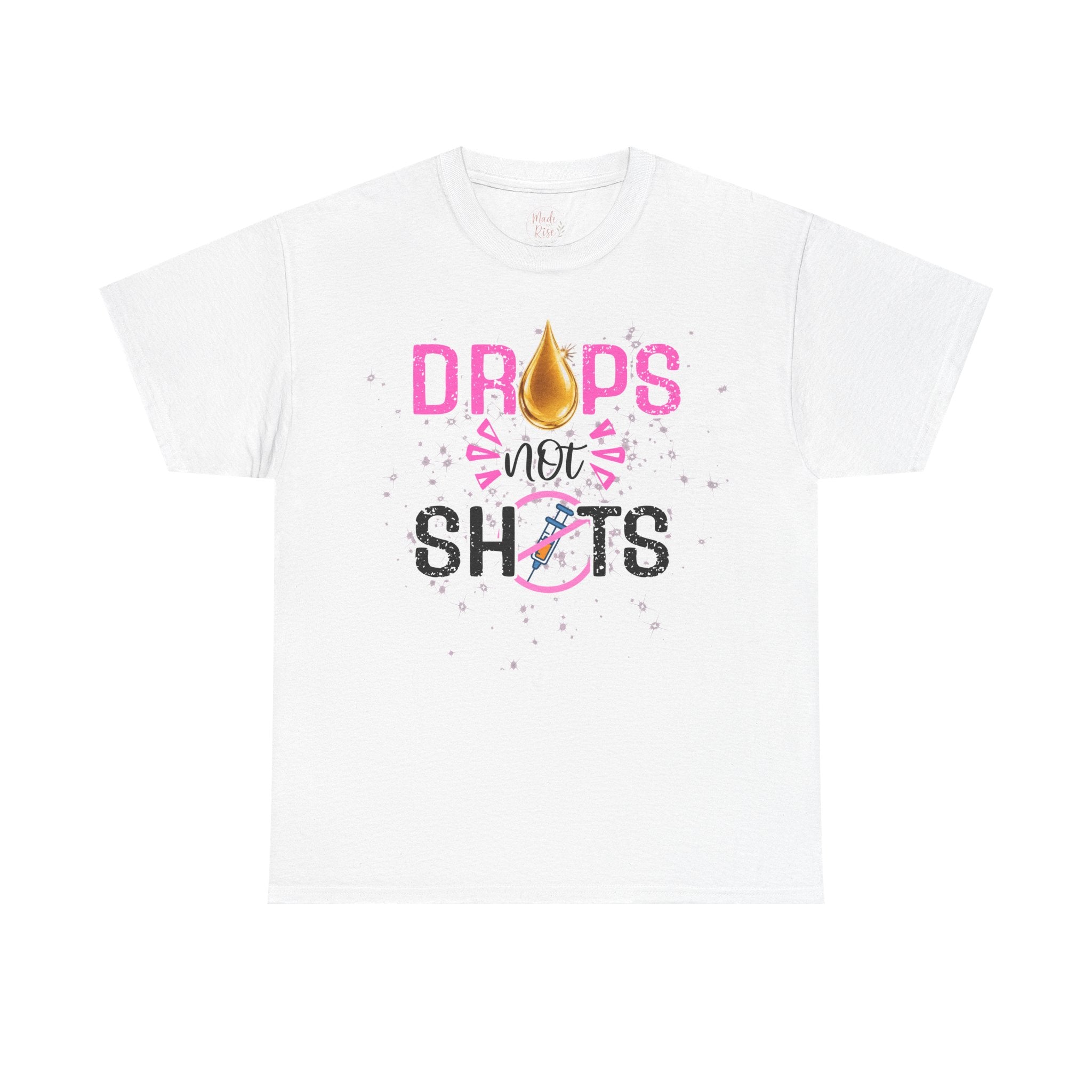 Drops not Shots Graphic Tee