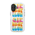 Phone Case — Retro "Glow Up" Floral Impact-Resistant Magnetic Case
