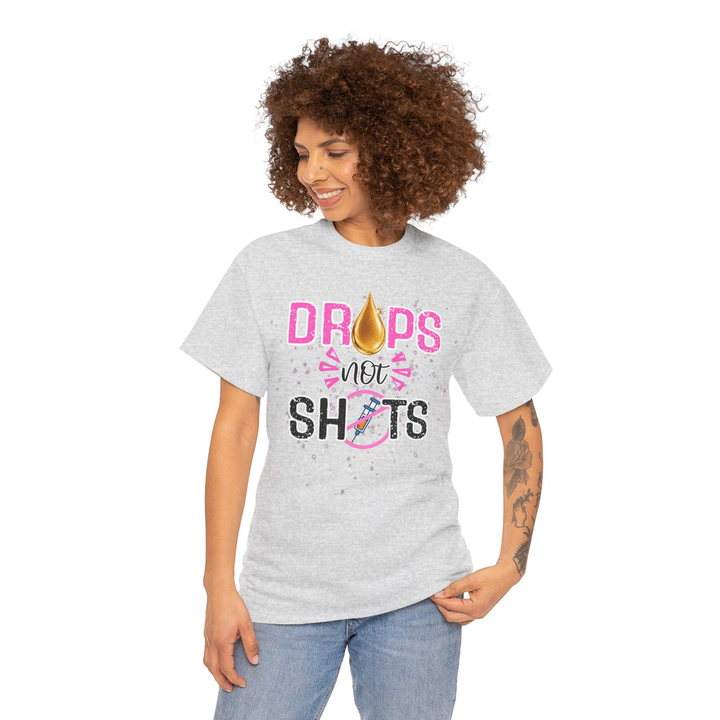 Drops not Shots Graphic Tee