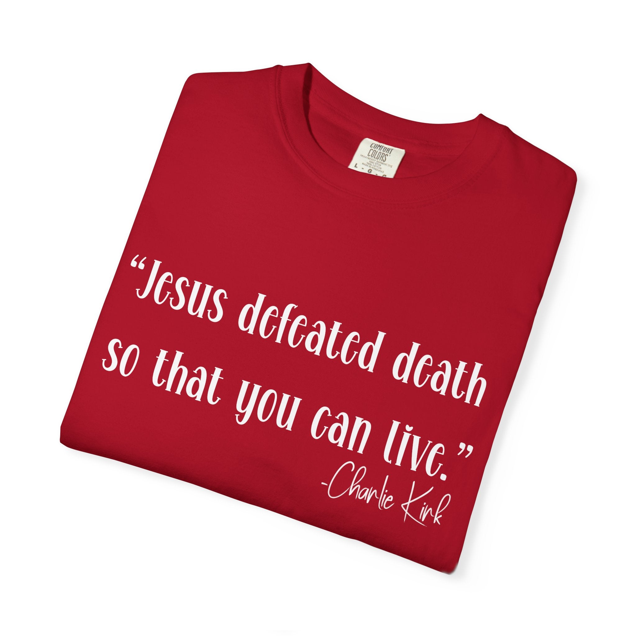 Unisex Garment-Dyed T-shirt