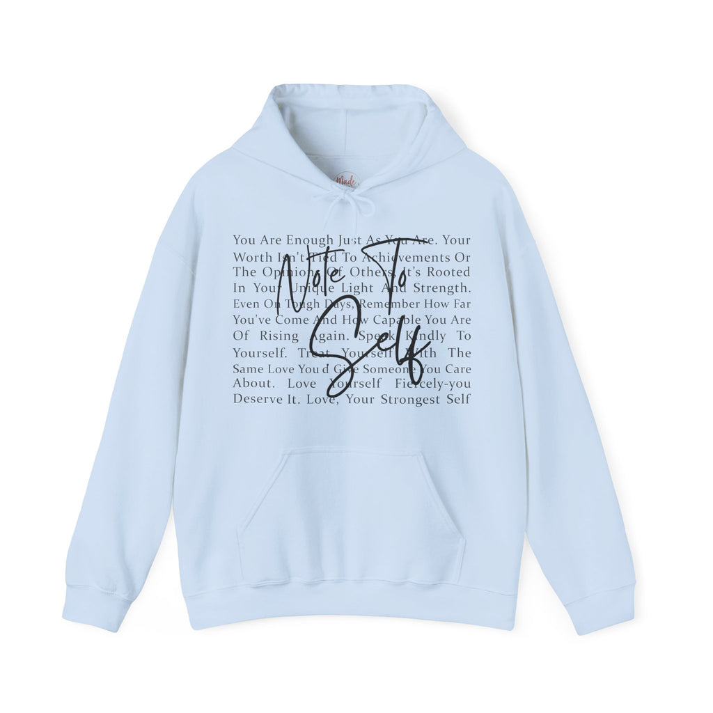 "You Are Enough" Inspirational Script Pullover