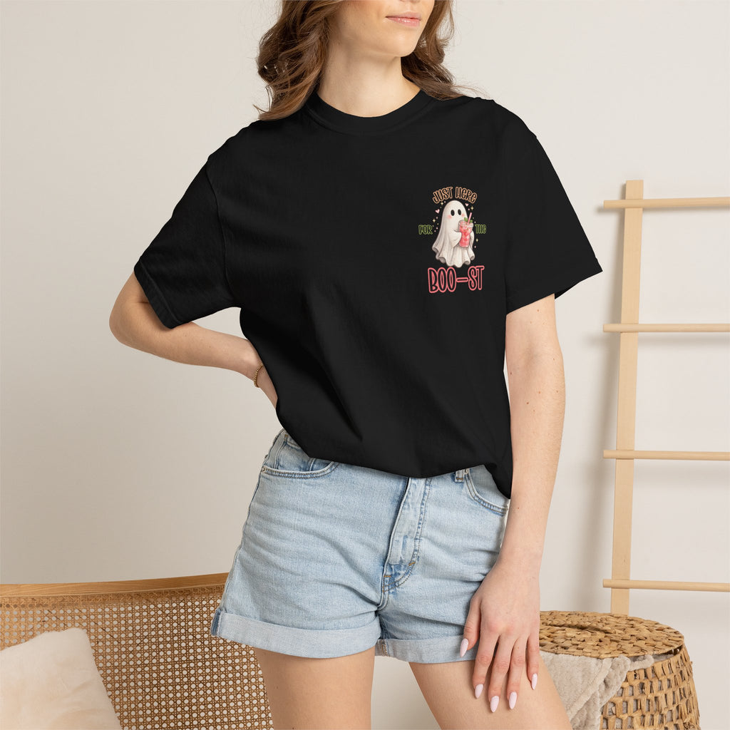 Ghost Boo-st T-Shirt — Cute Halloween Ghost Graphic Tee