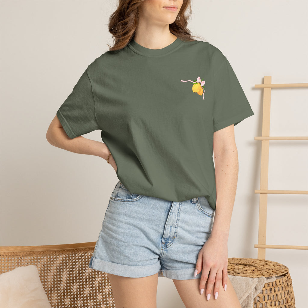 Comfort Colors Life Gave Me Some Lemons T Shirt, Jesus Lemonade Tee, Garment Dyed Faith Shirt, Jesus Lemonade Shirt, Faith Apparel Gift