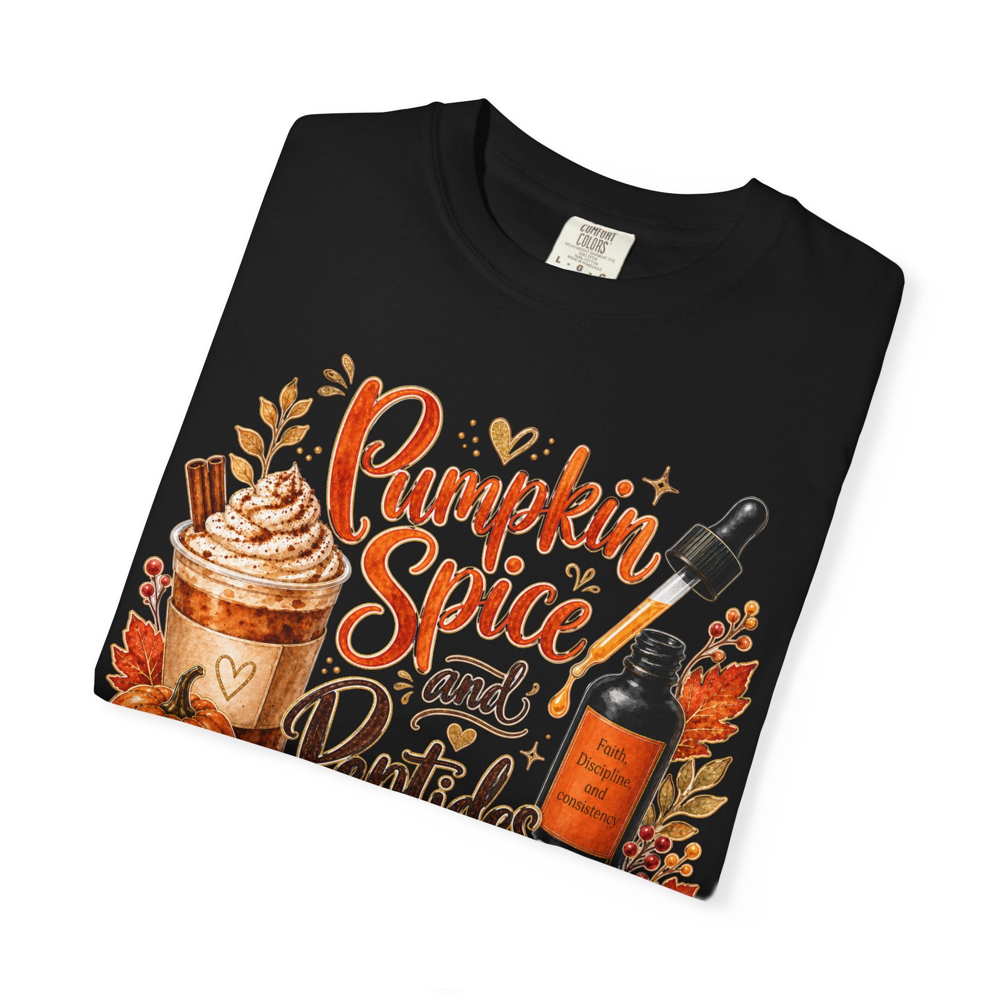 Pumpkin Spice and Peptides T-Shirt