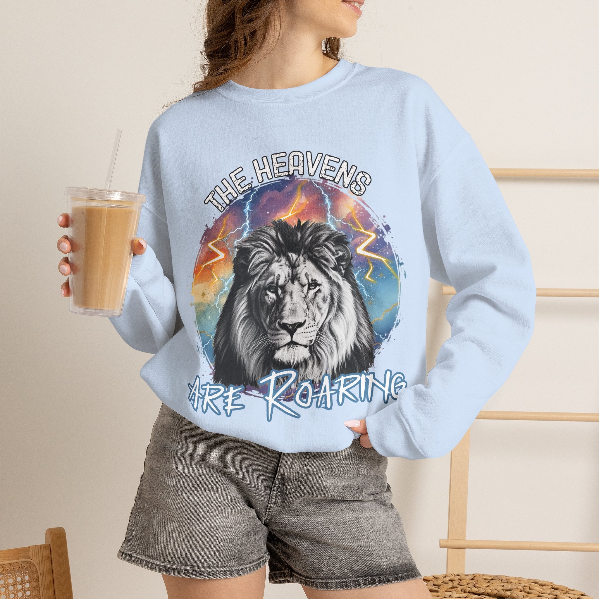The Heavens Are Roaring Crewneck Sweater