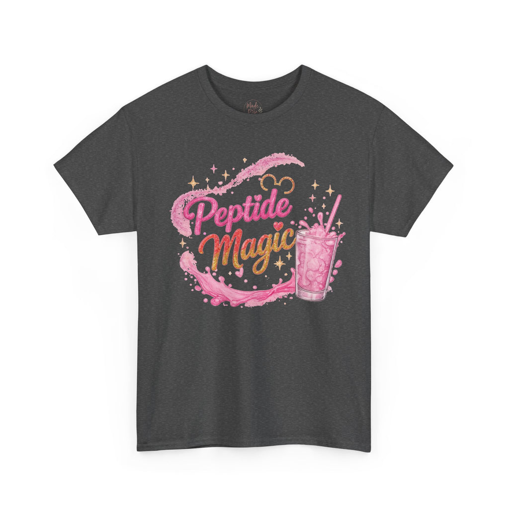 Peptide Magic Tee - Pink Milkshake Aesthetic Graphic T-Shirt