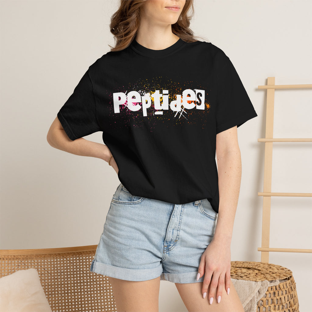 Peptides Shirt-Paint Splatter