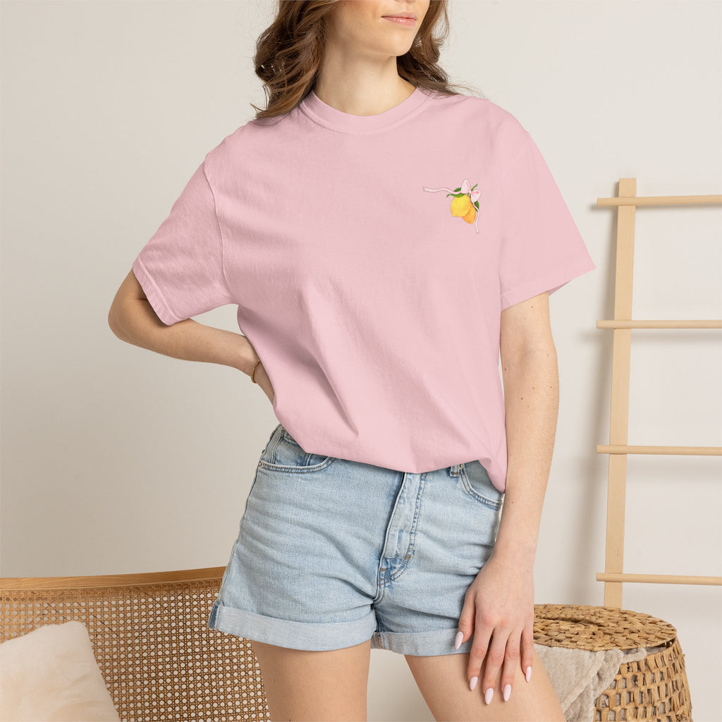 Comfort Colors Life Gave Me Some Lemons T Shirt, Jesus Lemonade Tee, Garment Dyed Faith Shirt, Jesus Lemonade Shirt, Faith Apparel Gift