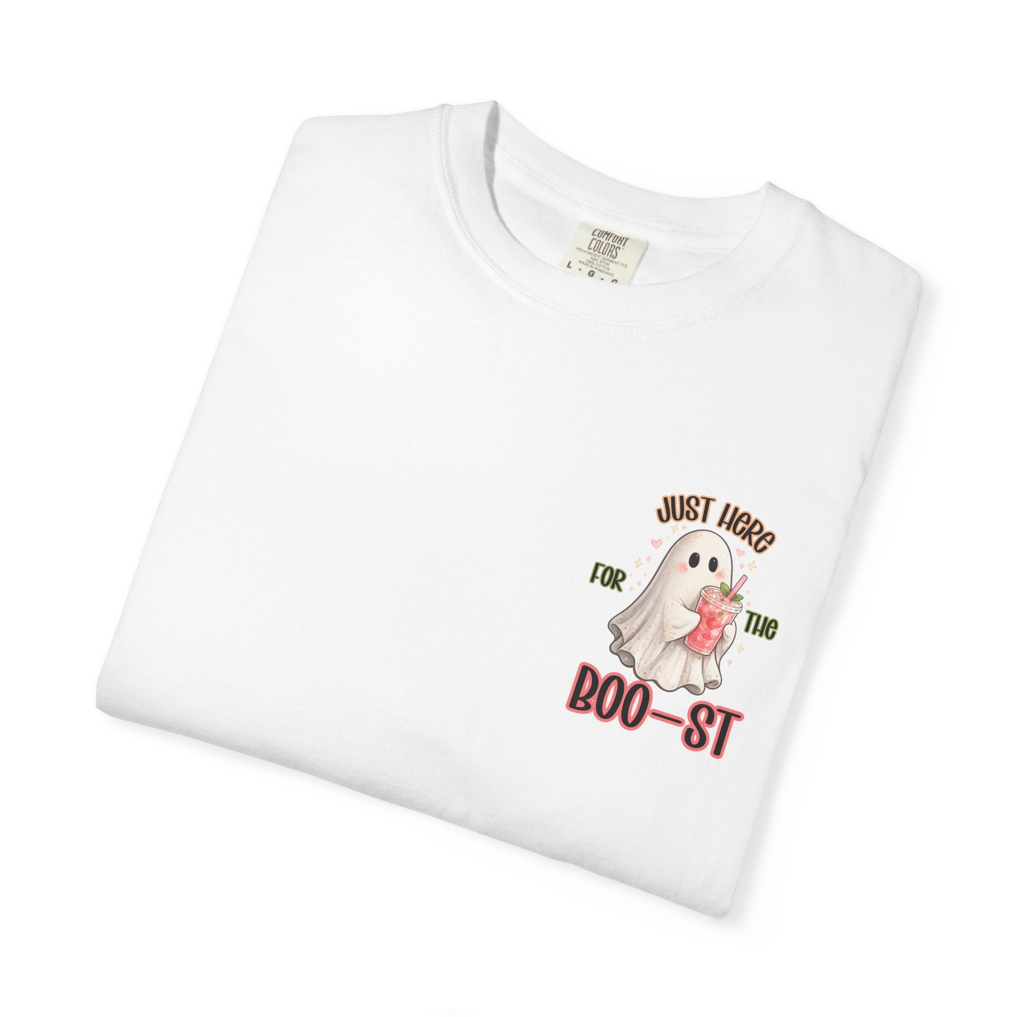 Ghost Boo-st T-Shirt — Cute Halloween Ghost Graphic Tee
