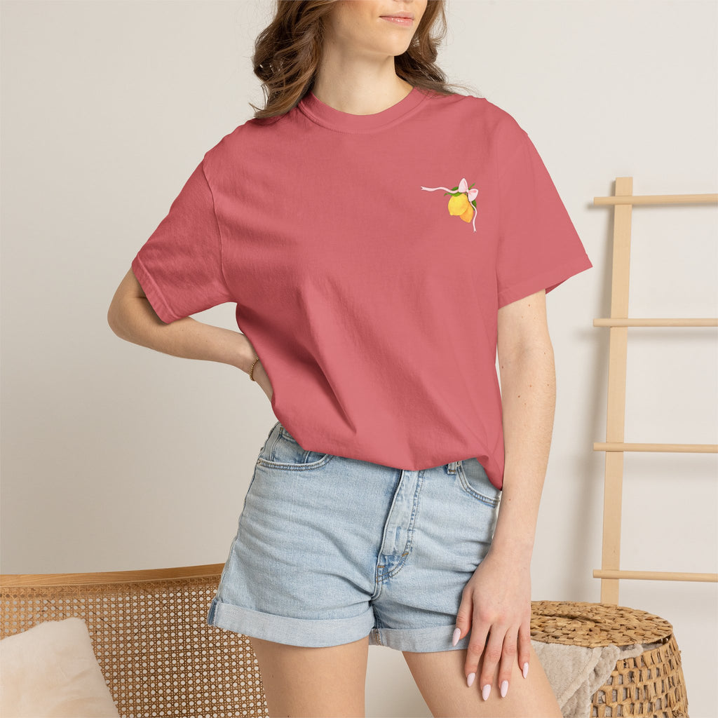 Comfort Colors Life Gave Me Some Lemons T Shirt, Jesus Lemonade Tee, Garment Dyed Faith Shirt, Jesus Lemonade Shirt, Faith Apparel Gift