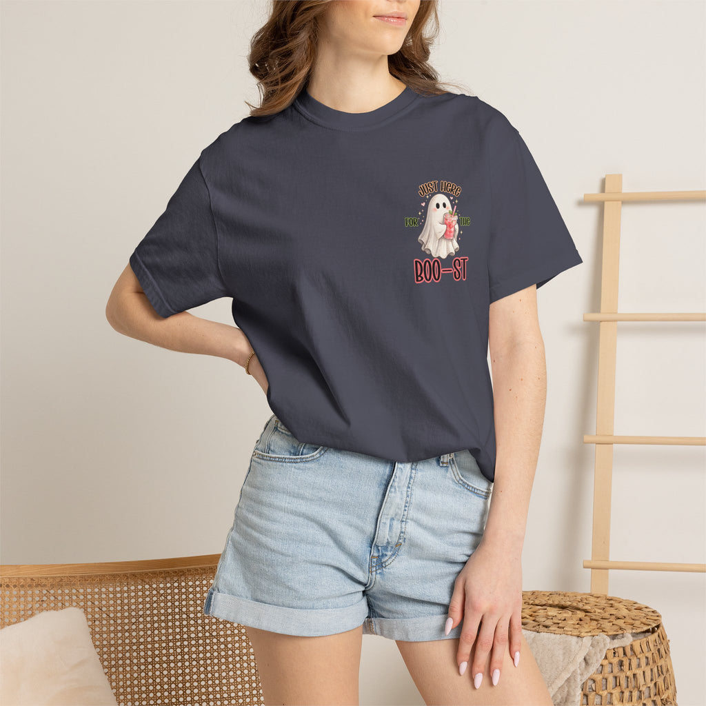 Ghost Boo-st T-Shirt — Cute Halloween Ghost Graphic Tee