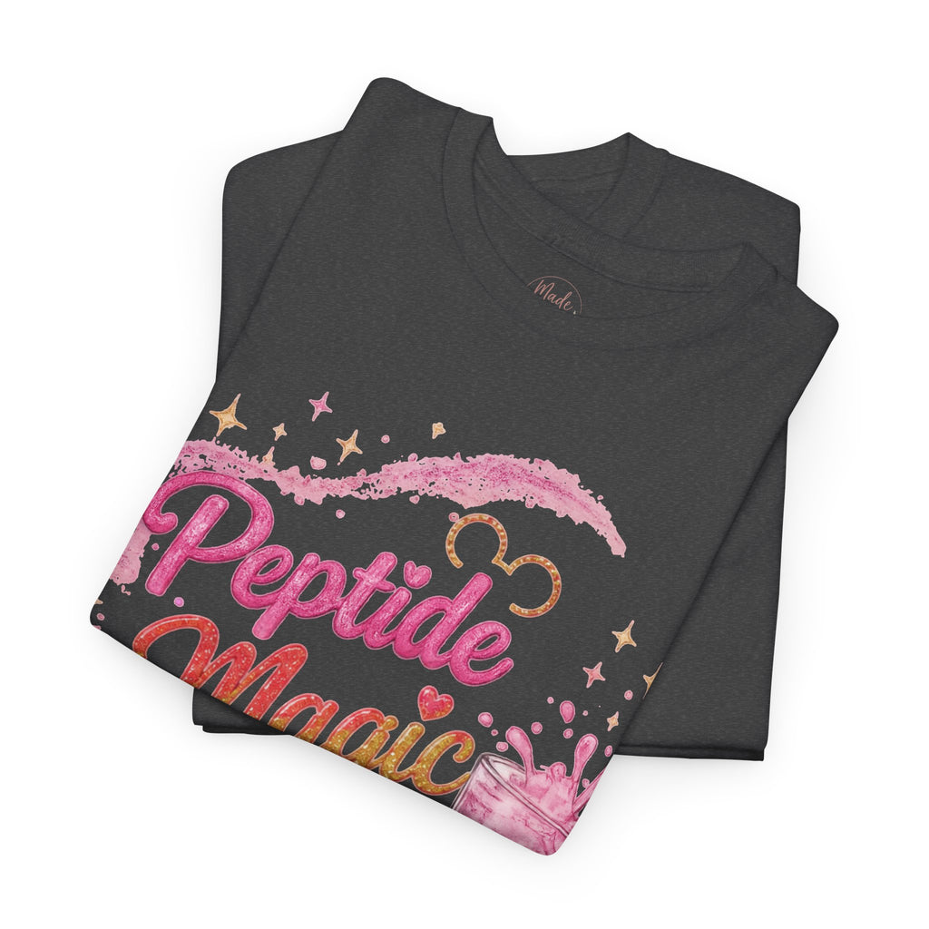 Peptide Magic Tee - Pink Milkshake Aesthetic Graphic T-Shirt