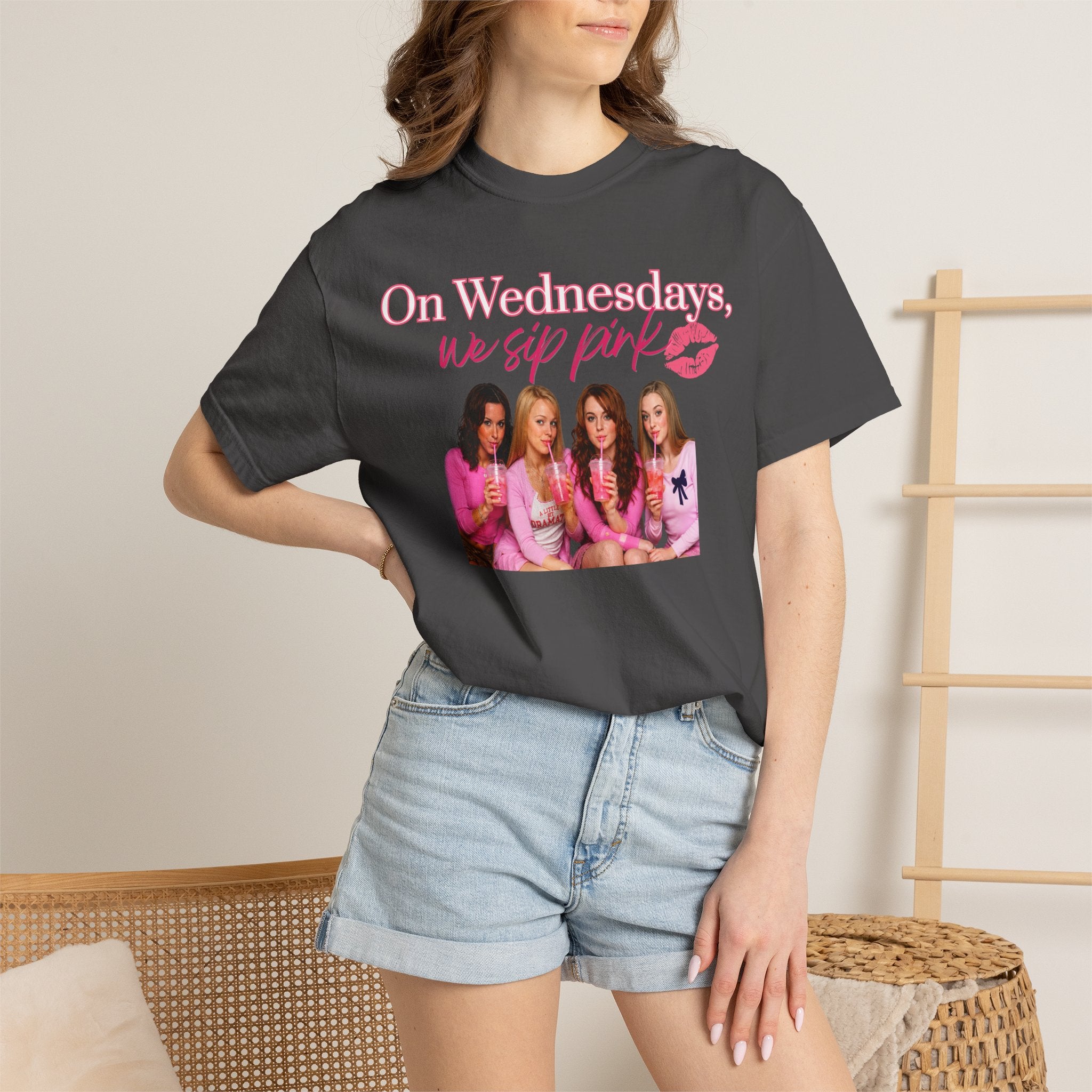 On Wednesdays We Sip Pink T-Shirt