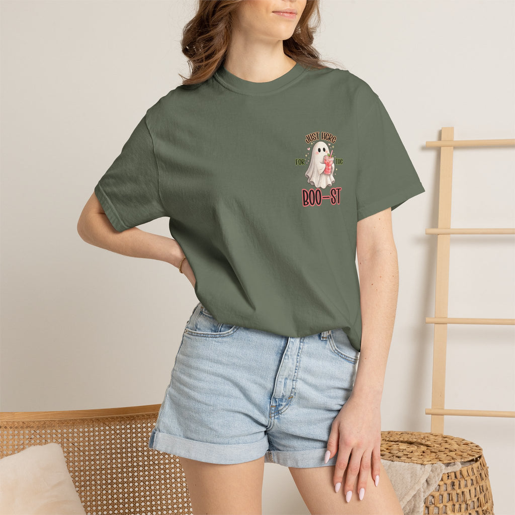 Ghost Boo-st T-Shirt — Cute Halloween Ghost Graphic Tee