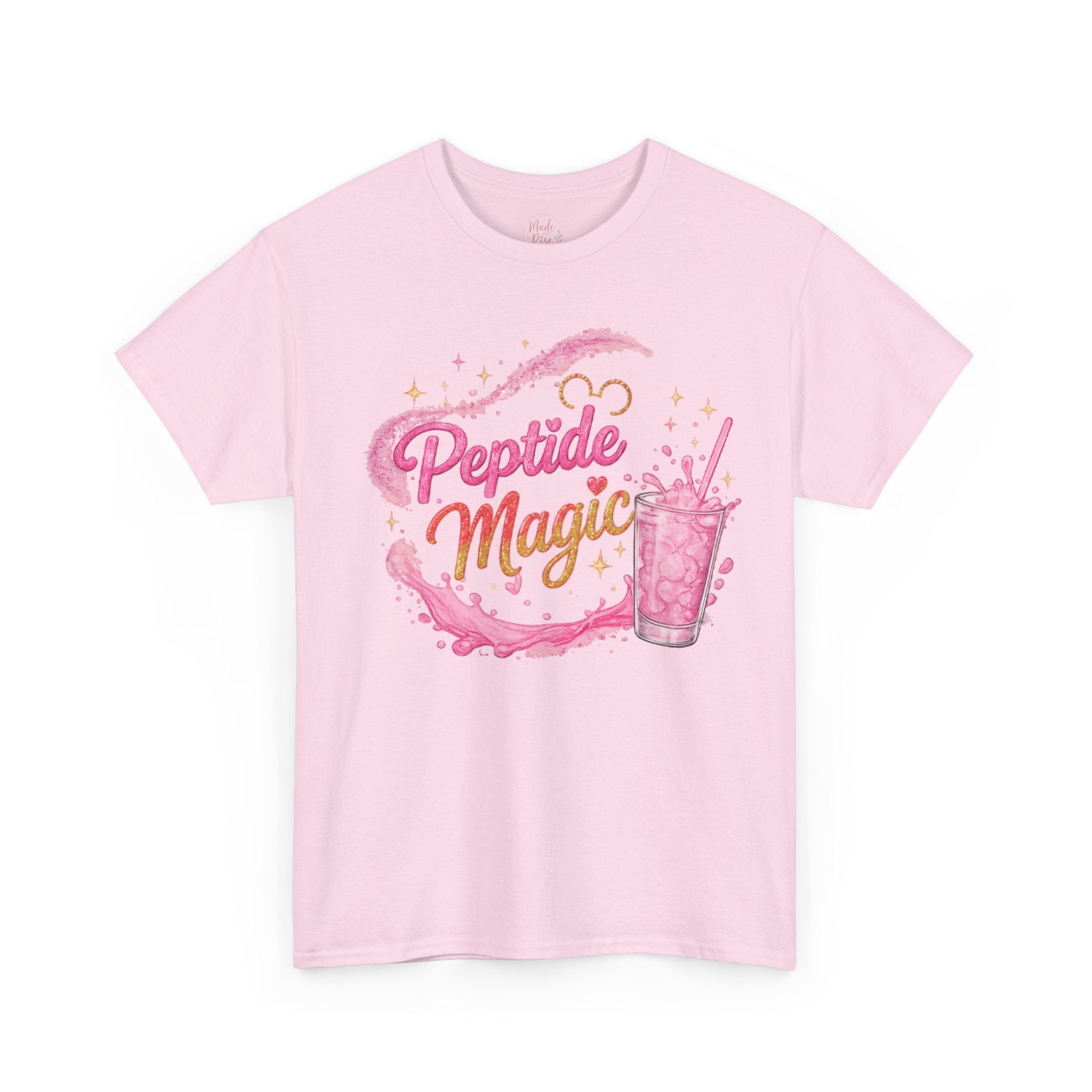 Peptide Magic Tee - Pink Milkshake Aesthetic Graphic T-Shirt