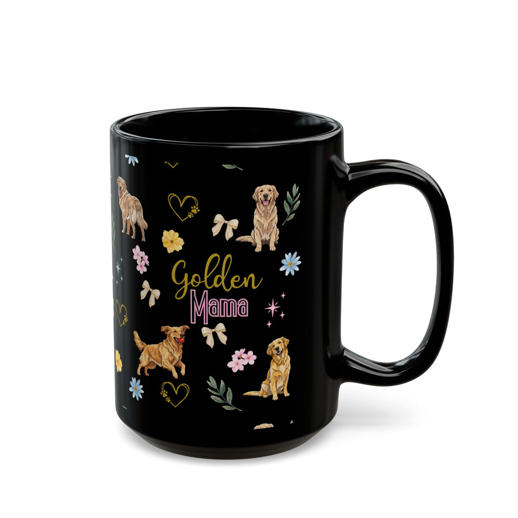 Golden Mama Mug, Golden Retriever Coffee Cup