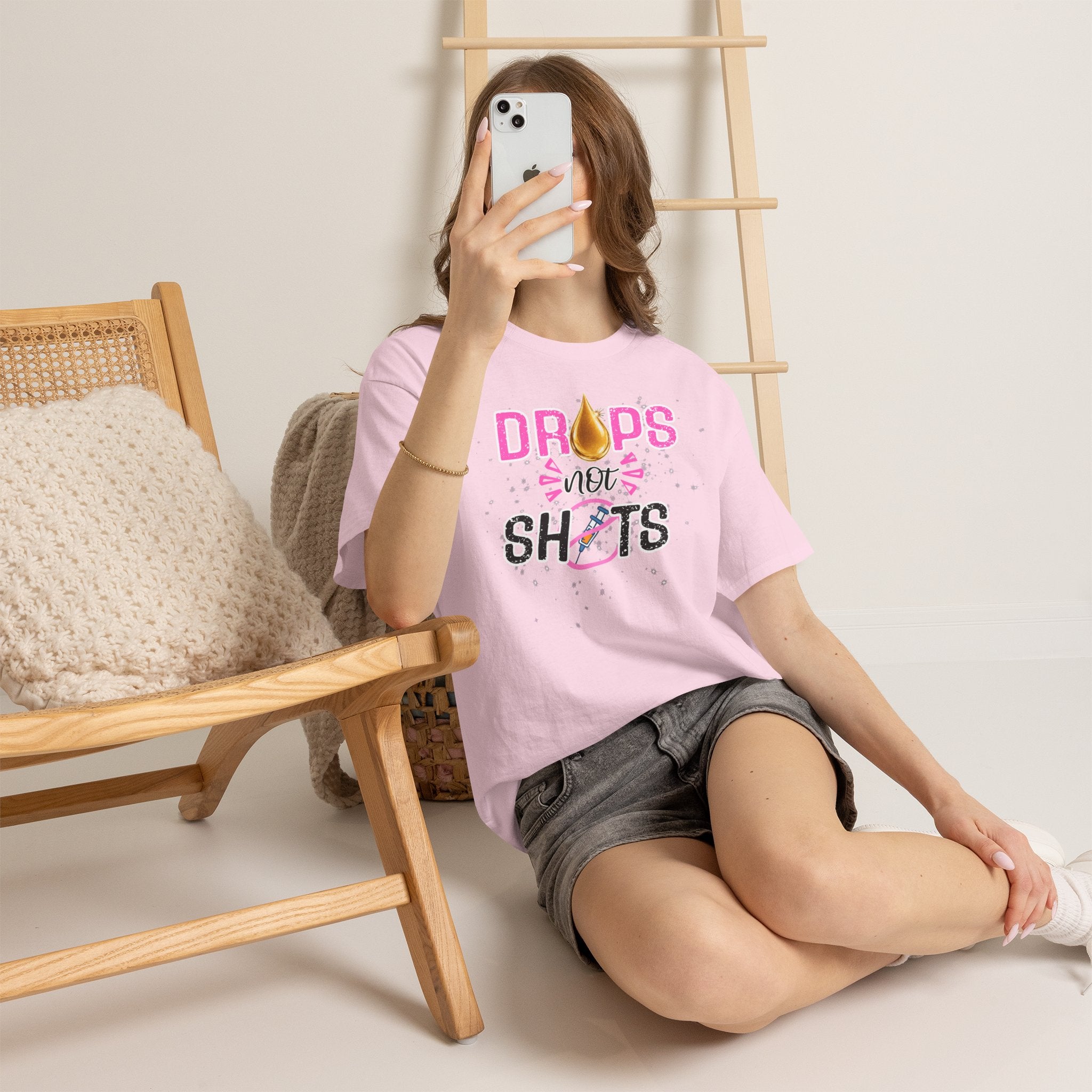 Drops not Shots Graphic Tee