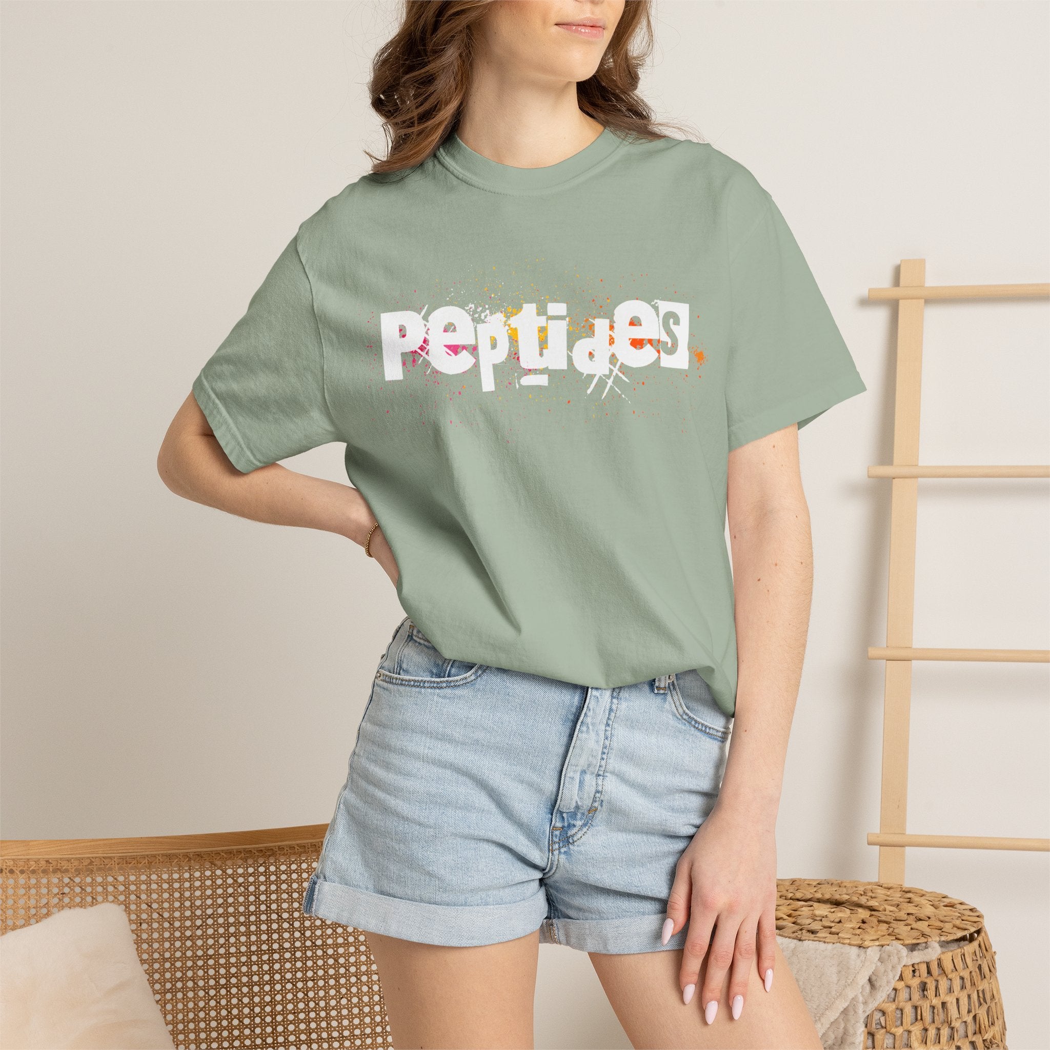 Peptides Shirt-Paint Splatter