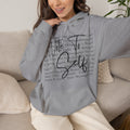 "You Are Enough" Inspirational Script Pullover