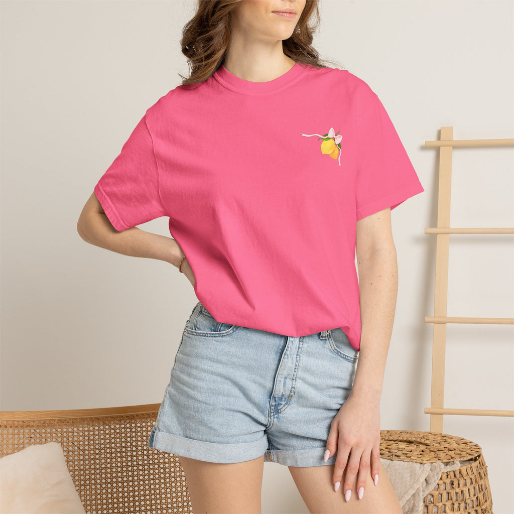 Comfort Colors Life Gave Me Some Lemons T Shirt, Jesus Lemonade Tee, Garment Dyed Faith Shirt, Jesus Lemonade Shirt, Faith Apparel Gift