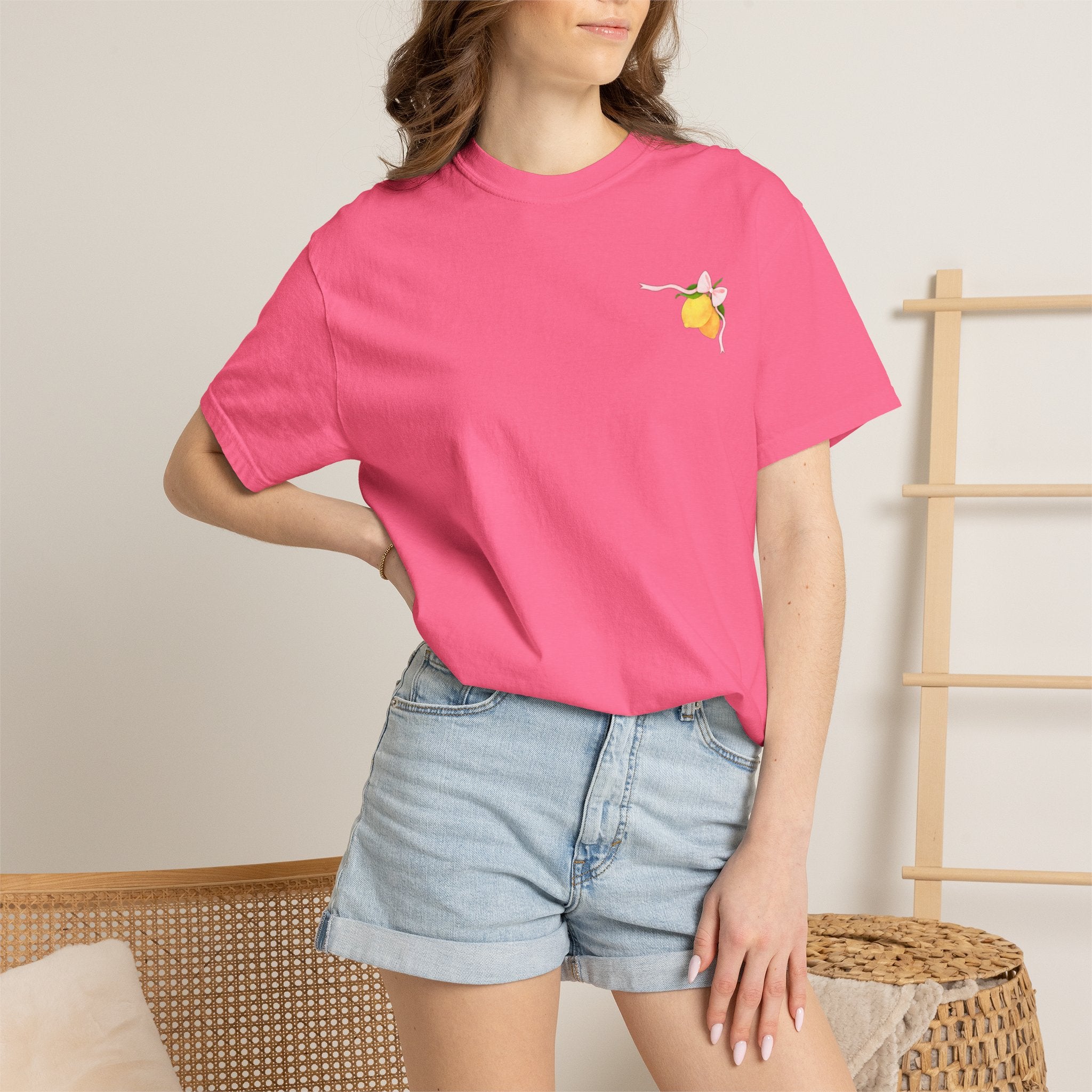 Comfort Colors Life Gave Me Some Lemons T Shirt, Jesus Lemonade Tee, Garment Dyed Faith Shirt, Jesus Lemonade Shirt, Faith Apparel Gift