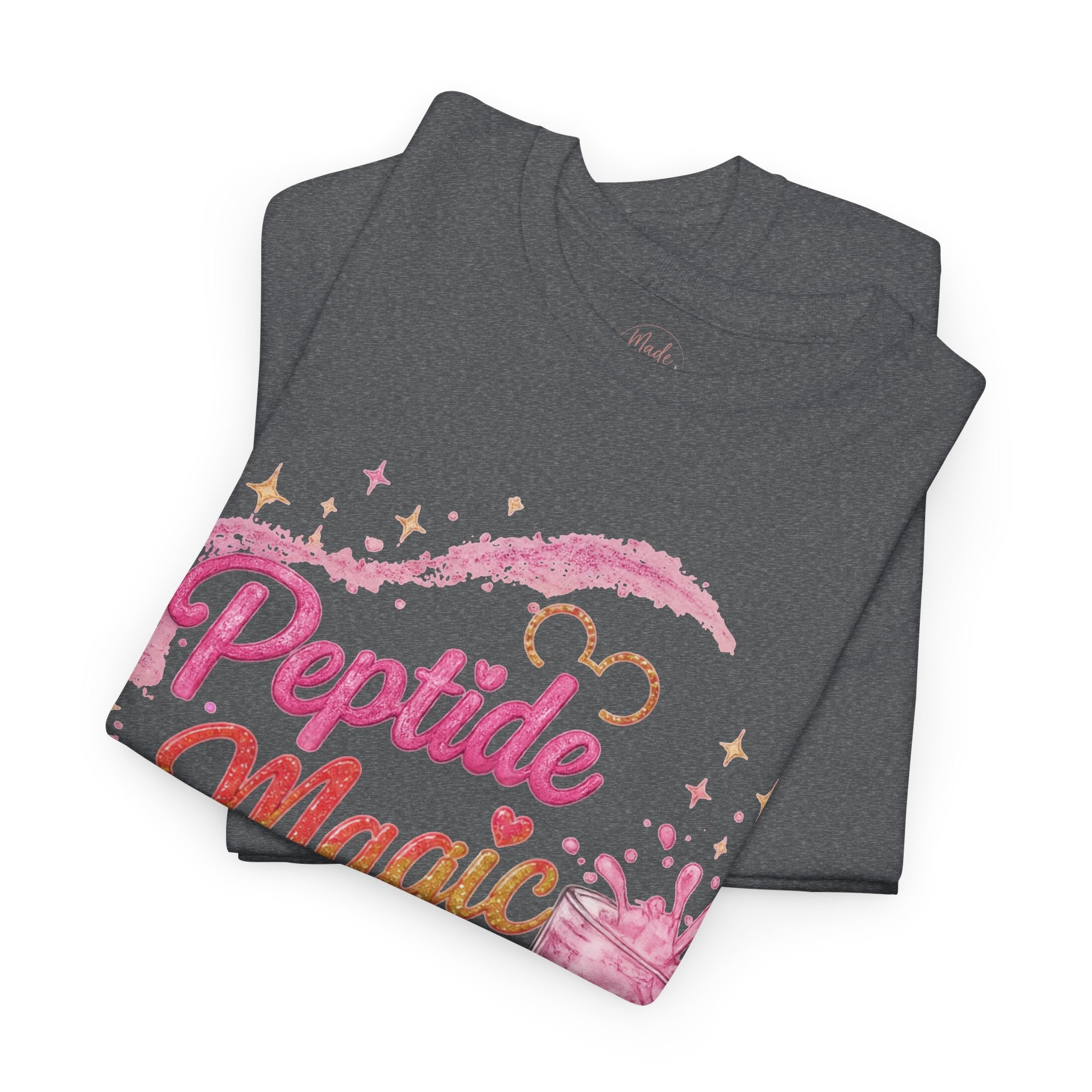 Peptide Magic Tee - Pink Milkshake Aesthetic Graphic T-Shirt