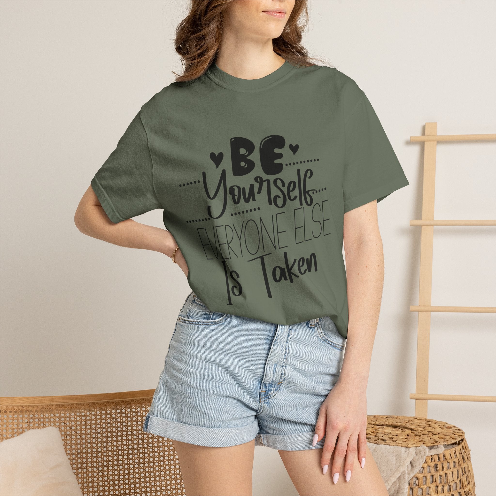 Be Yourself T-Shirt — "Be Yourself, Everyone Else Is Taken" Inspirational Tee