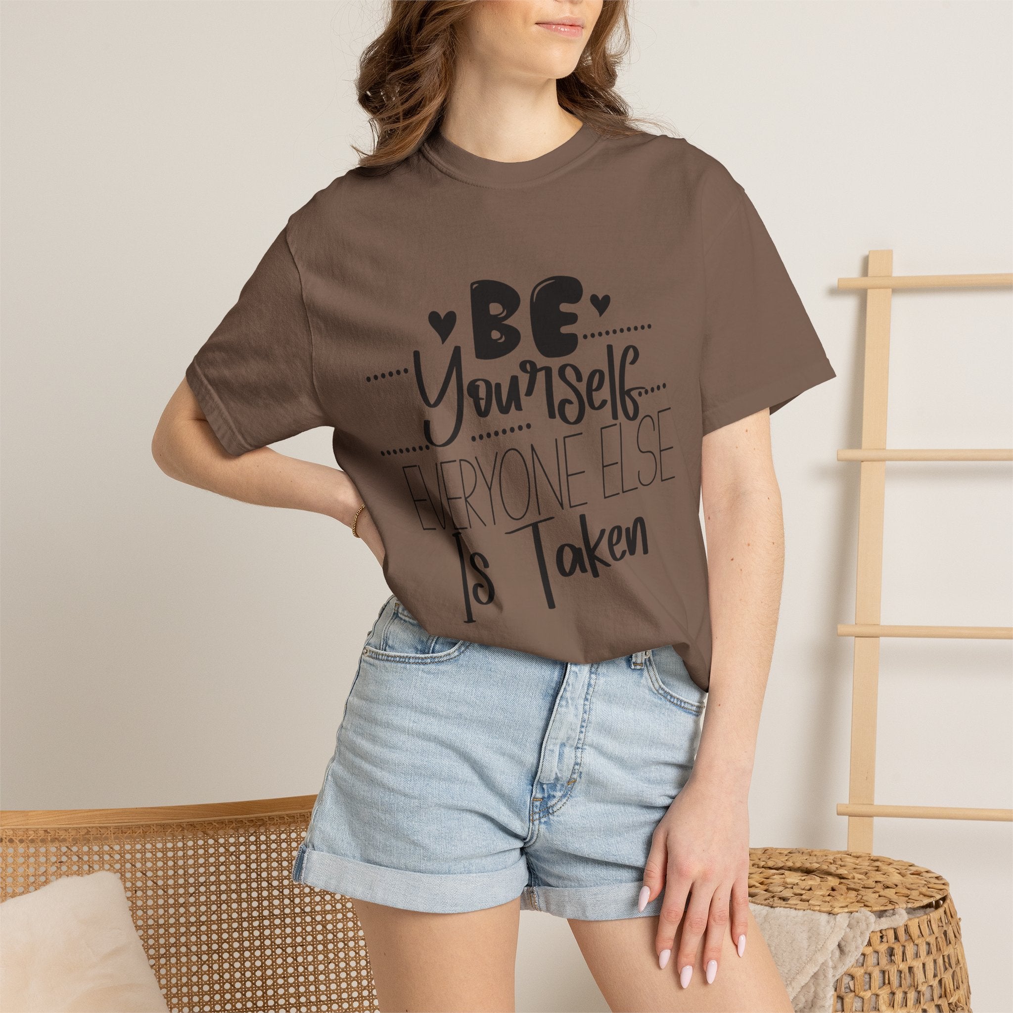 Be Yourself T-Shirt — "Be Yourself, Everyone Else Is Taken" Inspirational Tee