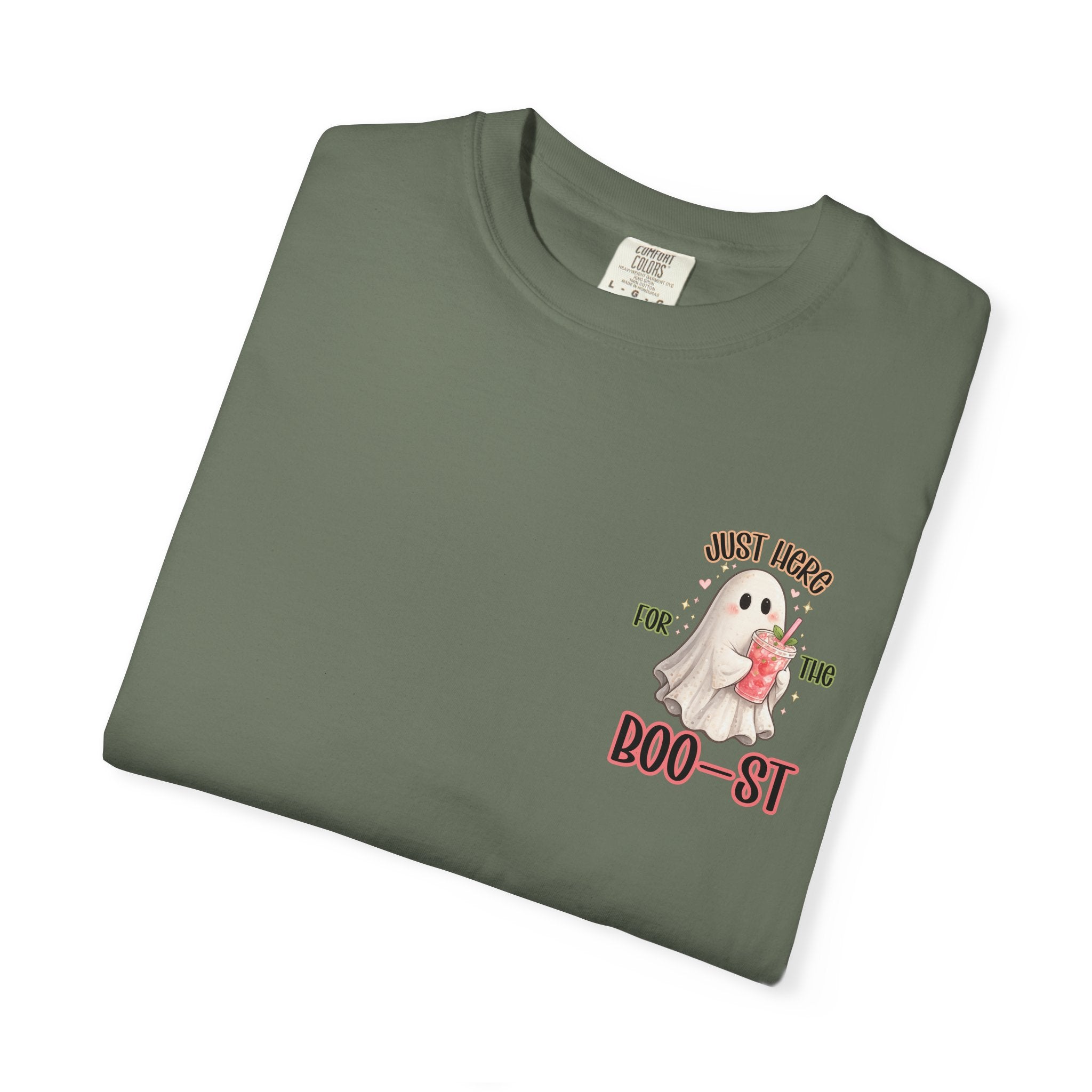Ghost Boo-st T-Shirt — Cute Halloween Ghost Graphic Tee