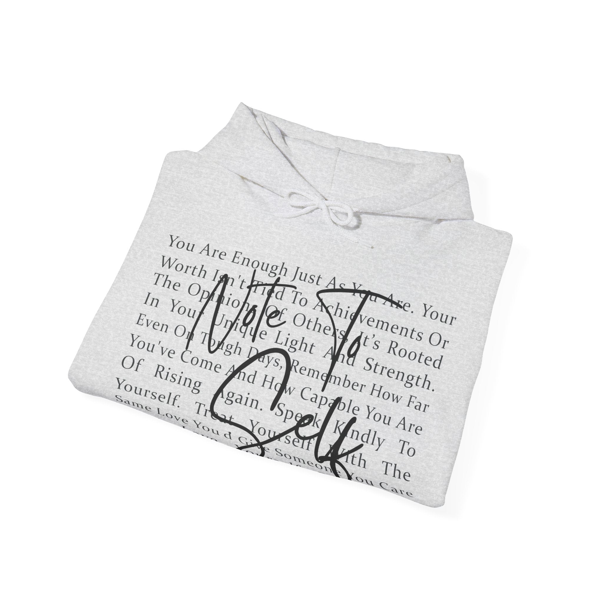 "You Are Enough" Inspirational Script Pullover