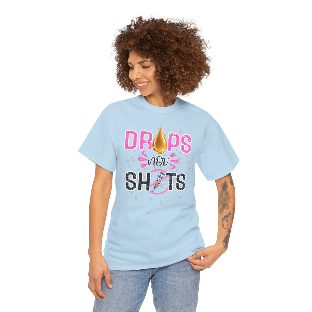 Drops not Shots Graphic Tee