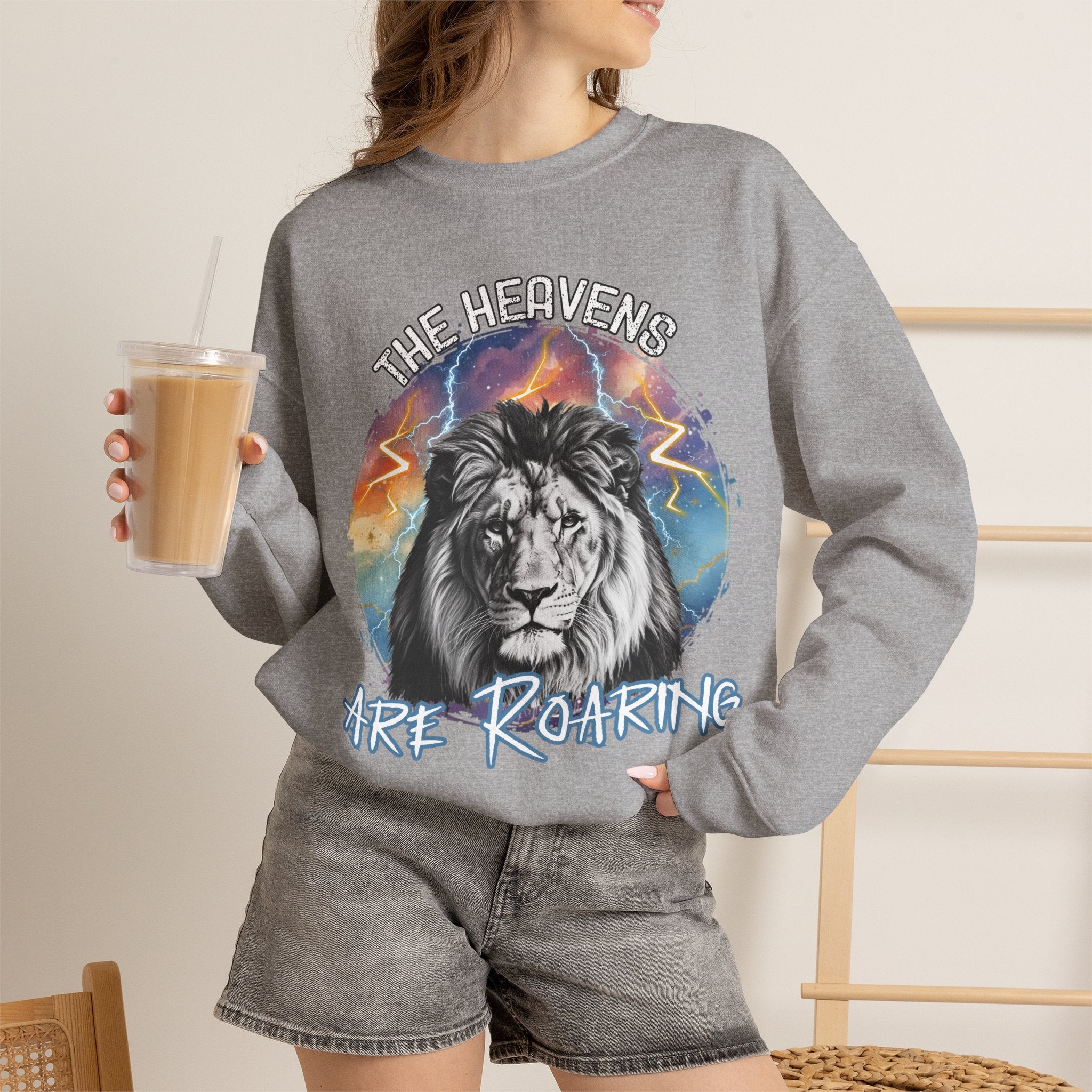 The Heavens Are Roaring Crewneck Sweater