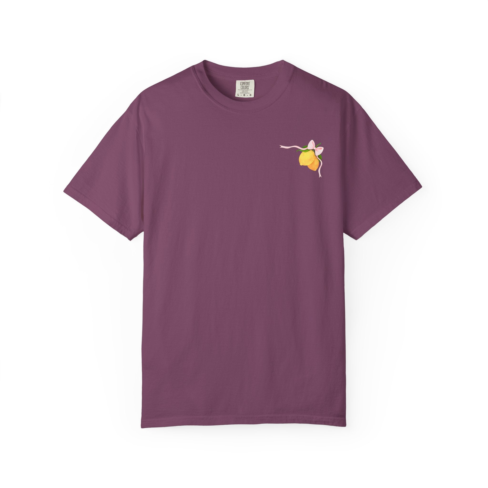 Comfort Colors Life Gave Me Some Lemons T Shirt, Jesus Lemonade Tee, Garment Dyed Faith Shirt, Jesus Lemonade Shirt, Faith Apparel Gift