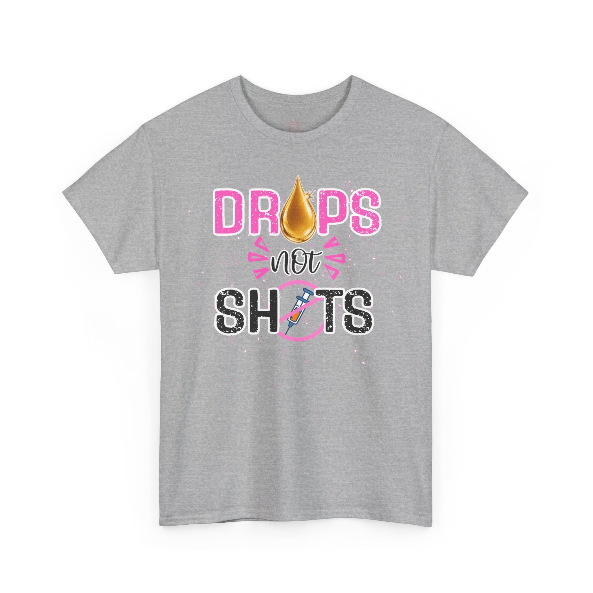 Drops not Shots Graphic Tee