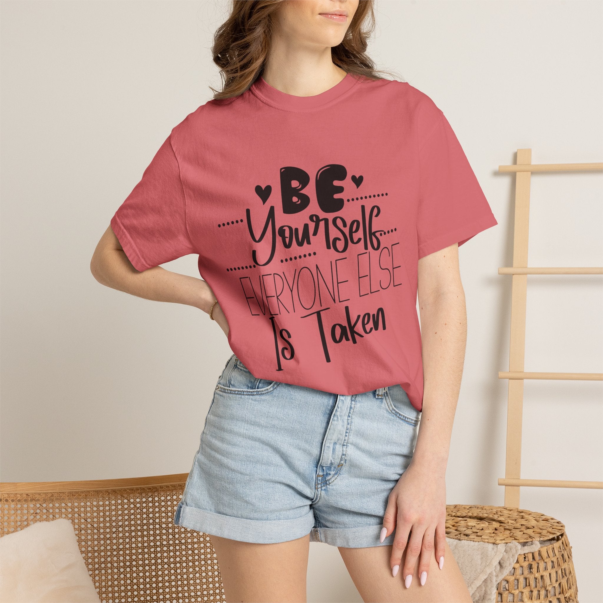 Be Yourself T-Shirt — "Be Yourself, Everyone Else Is Taken" Inspirational Tee