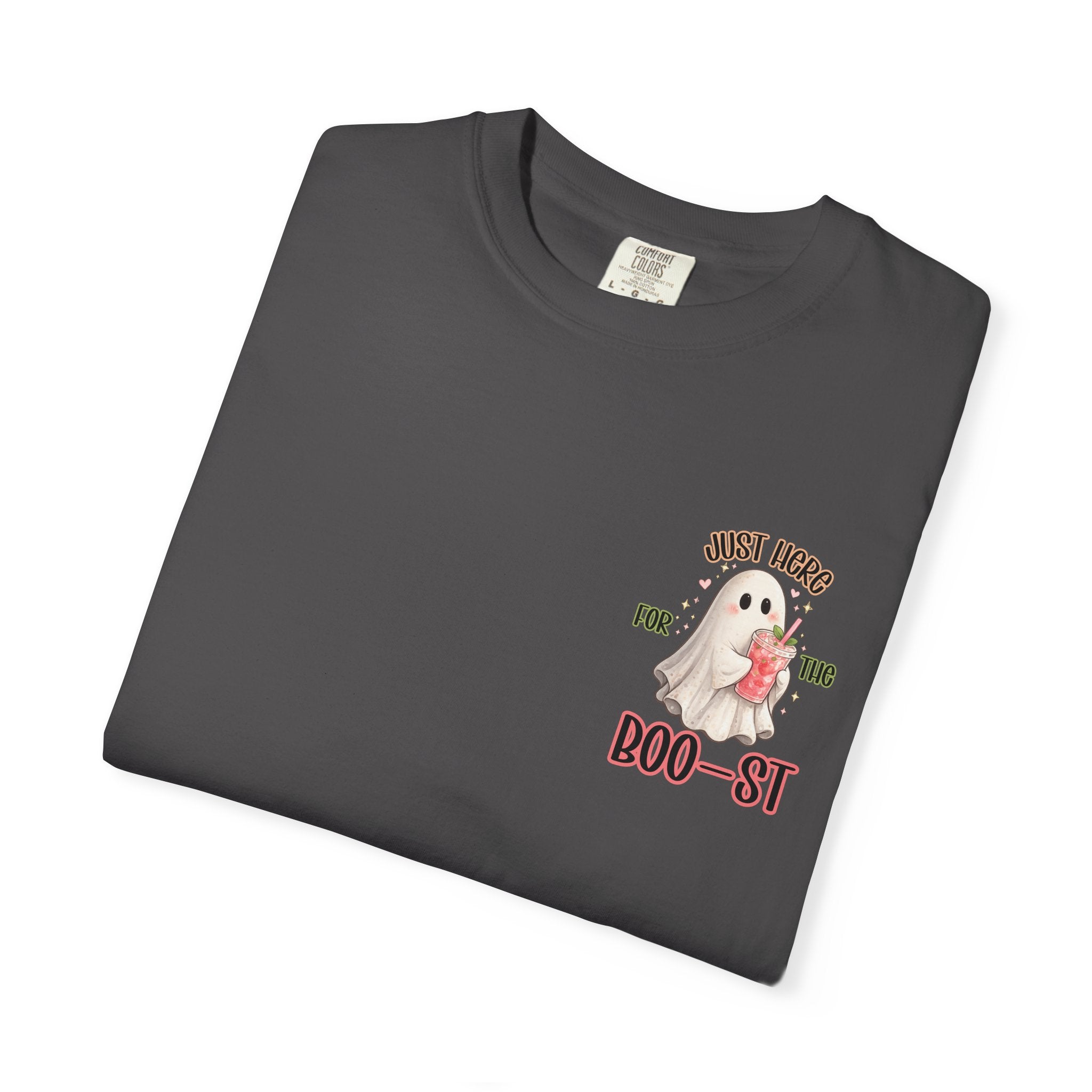 Ghost Boo-st T-Shirt — Cute Halloween Ghost Graphic Tee