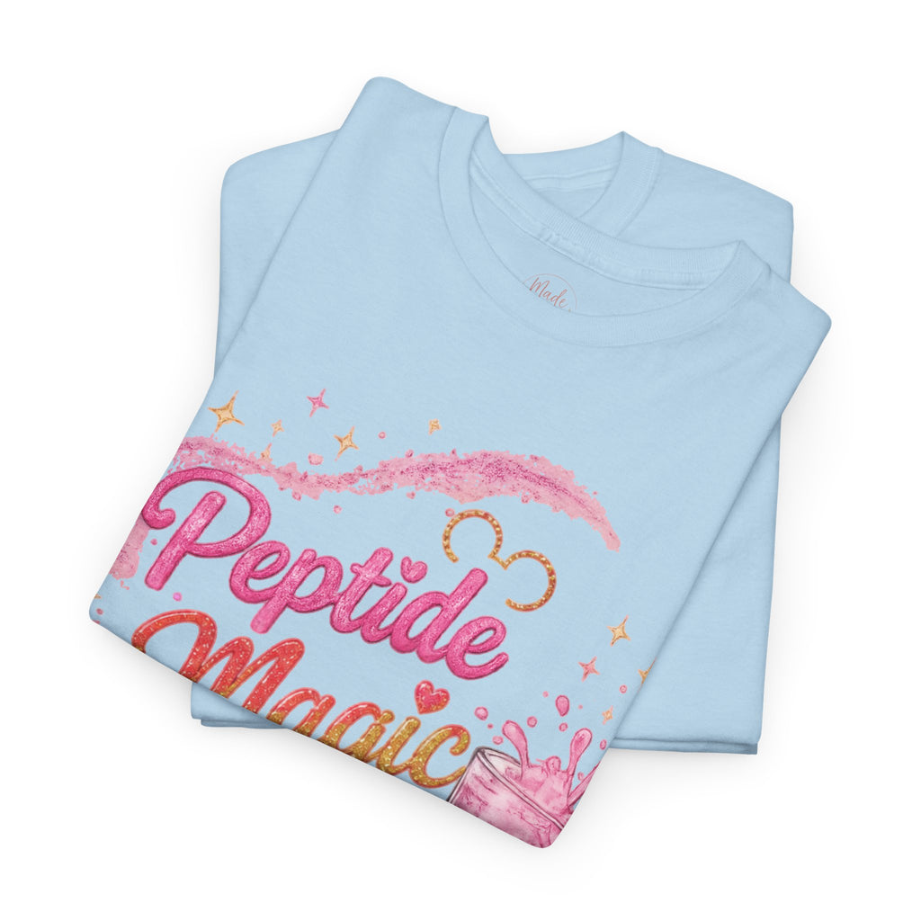 Peptide Magic Tee - Pink Milkshake Aesthetic Graphic T-Shirt