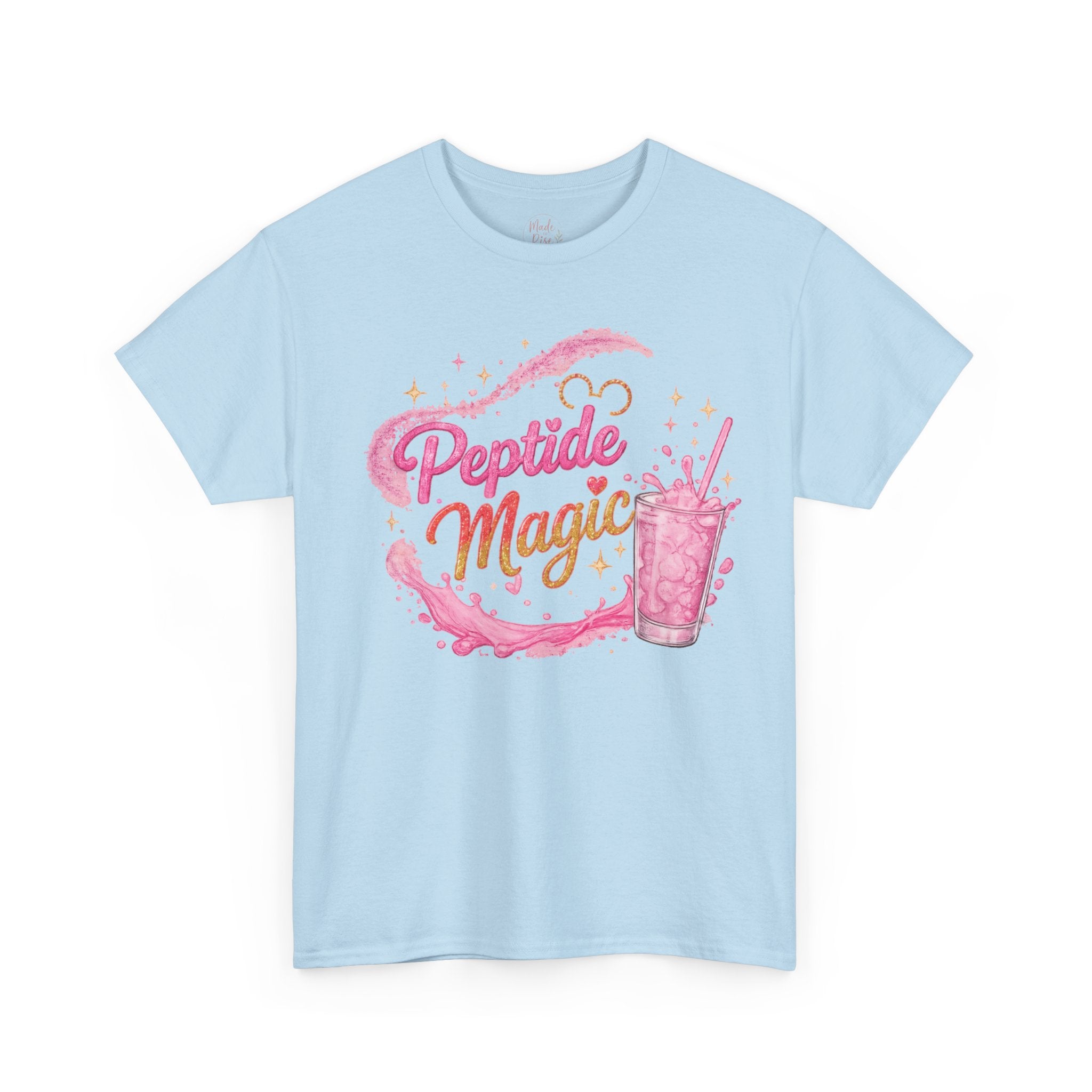 Peptide Magic Tee - Pink Milkshake Aesthetic Graphic T-Shirt