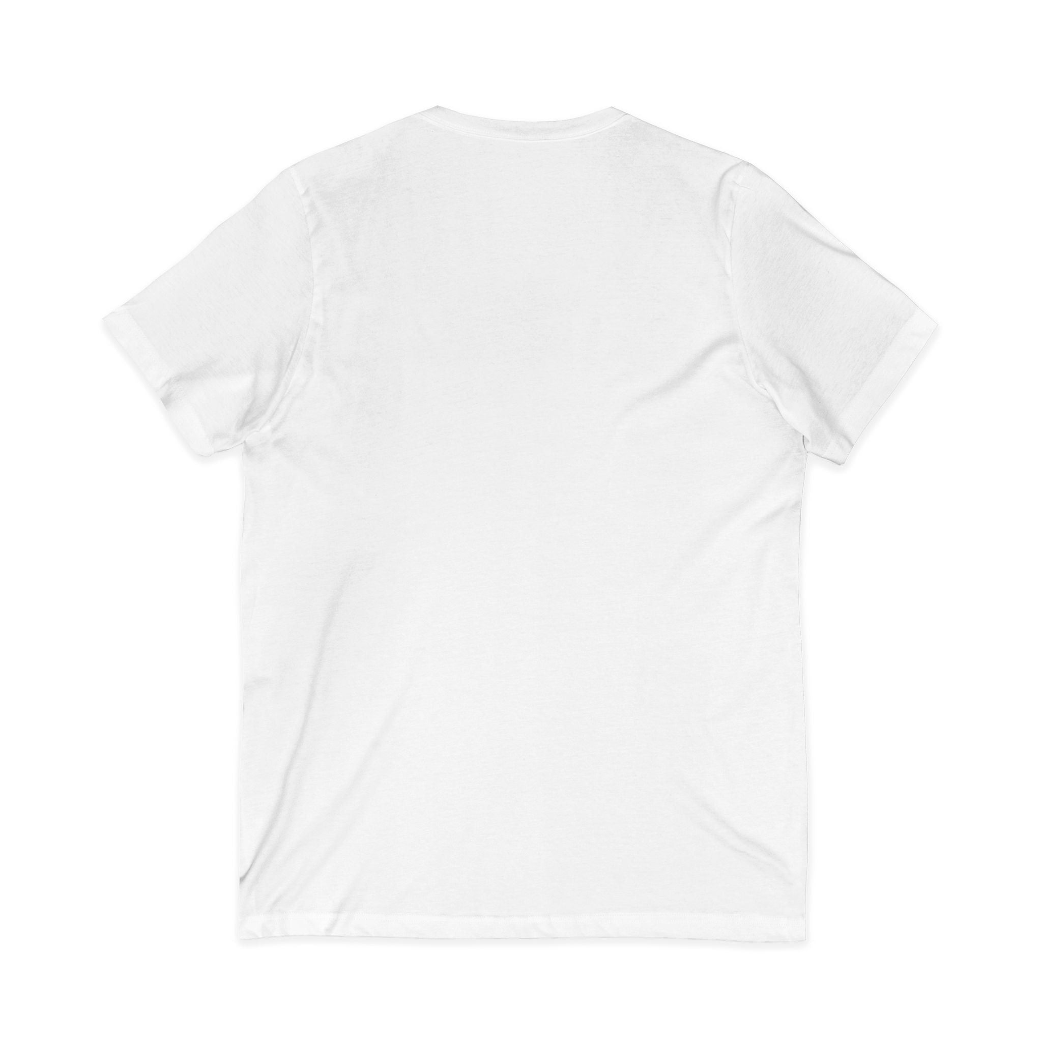 Pumpkin Spice and Peptides V-Neck Tee — Fall Skincare & Coffee Lover Shirt
