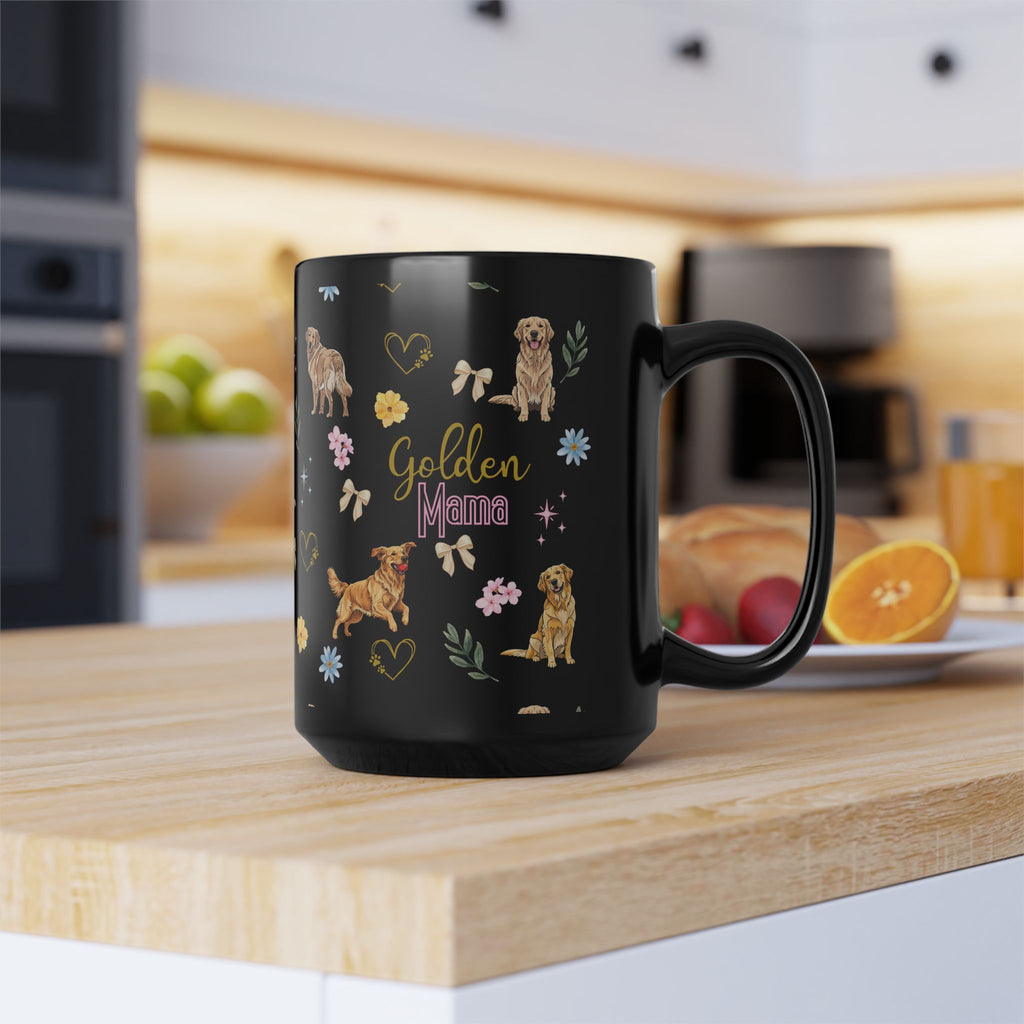 Golden Mama Mug, Golden Retriever Coffee Cup