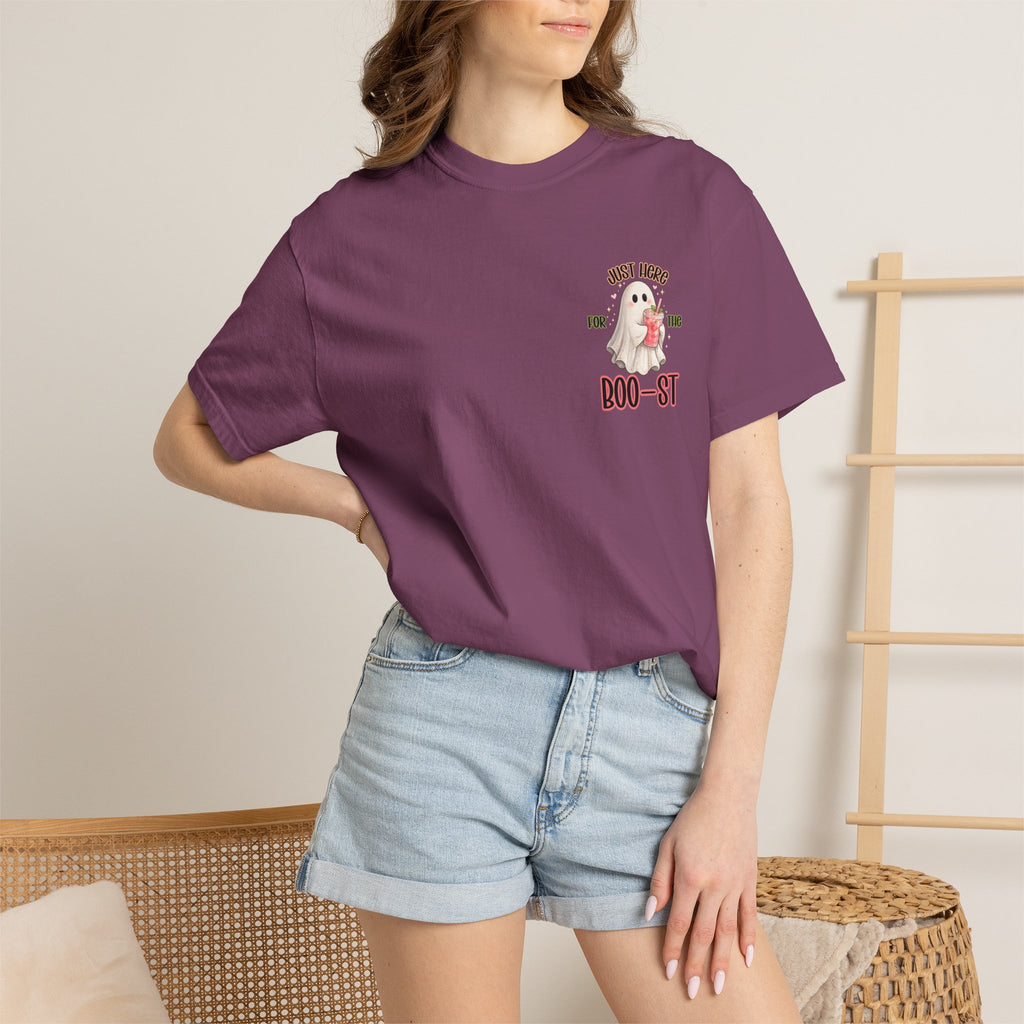 Ghost Boo-st T-Shirt — Cute Halloween Ghost Graphic Tee
