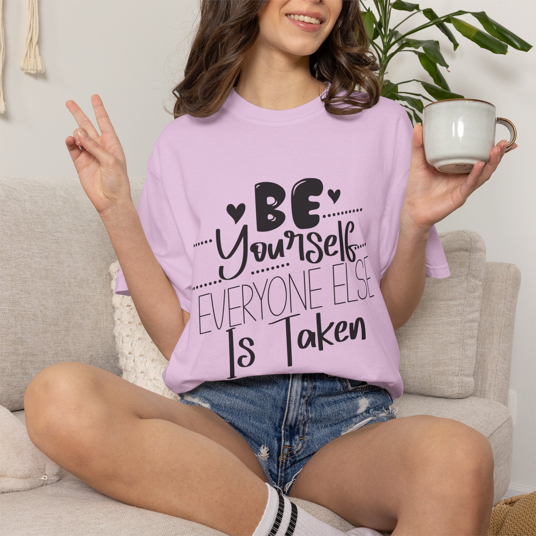 Be Yourself T-Shirt — "Be Yourself, Everyone Else Is Taken" Inspirational Tee