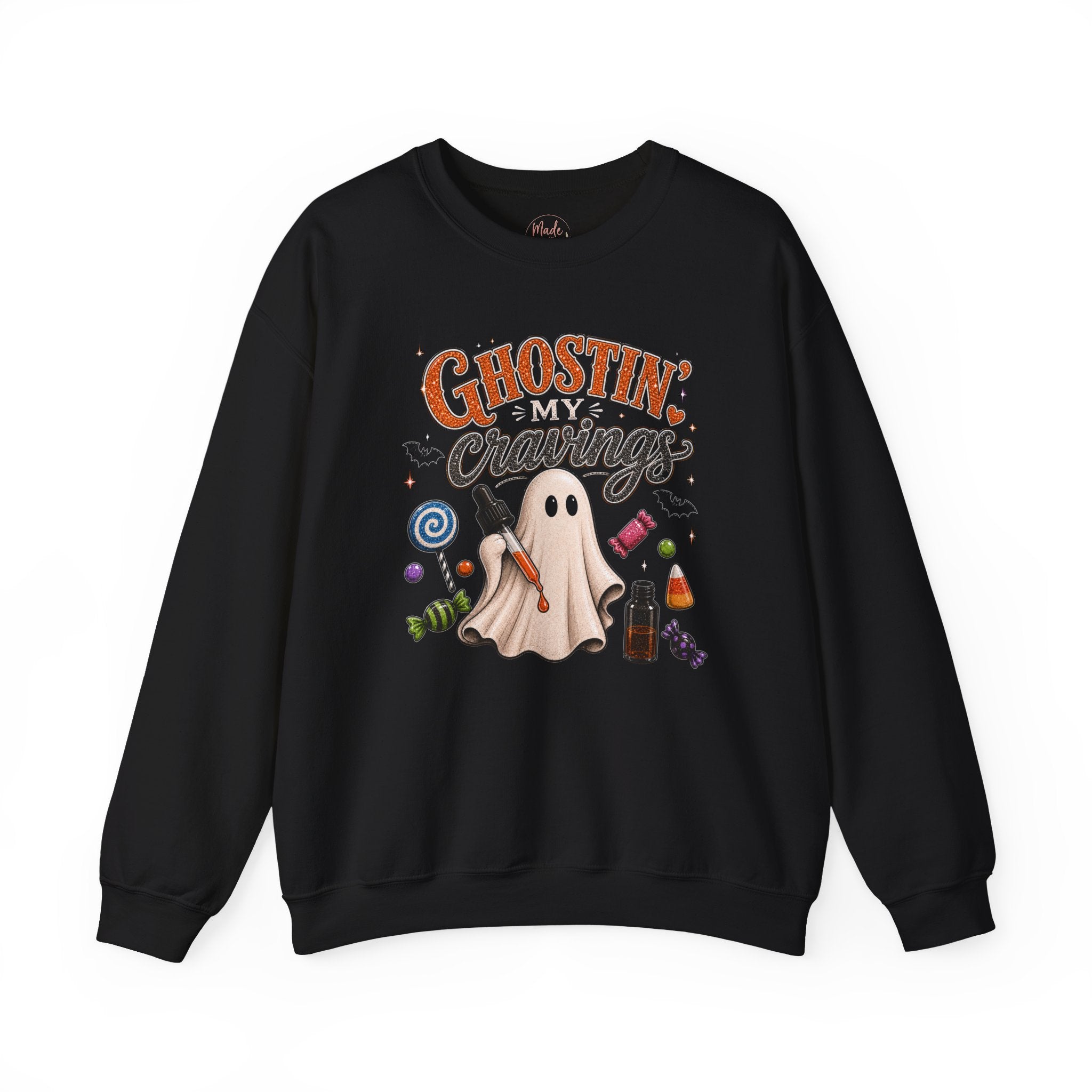 Halloween 'Ghostin' My Cravings' Crewneck Sweatshirt