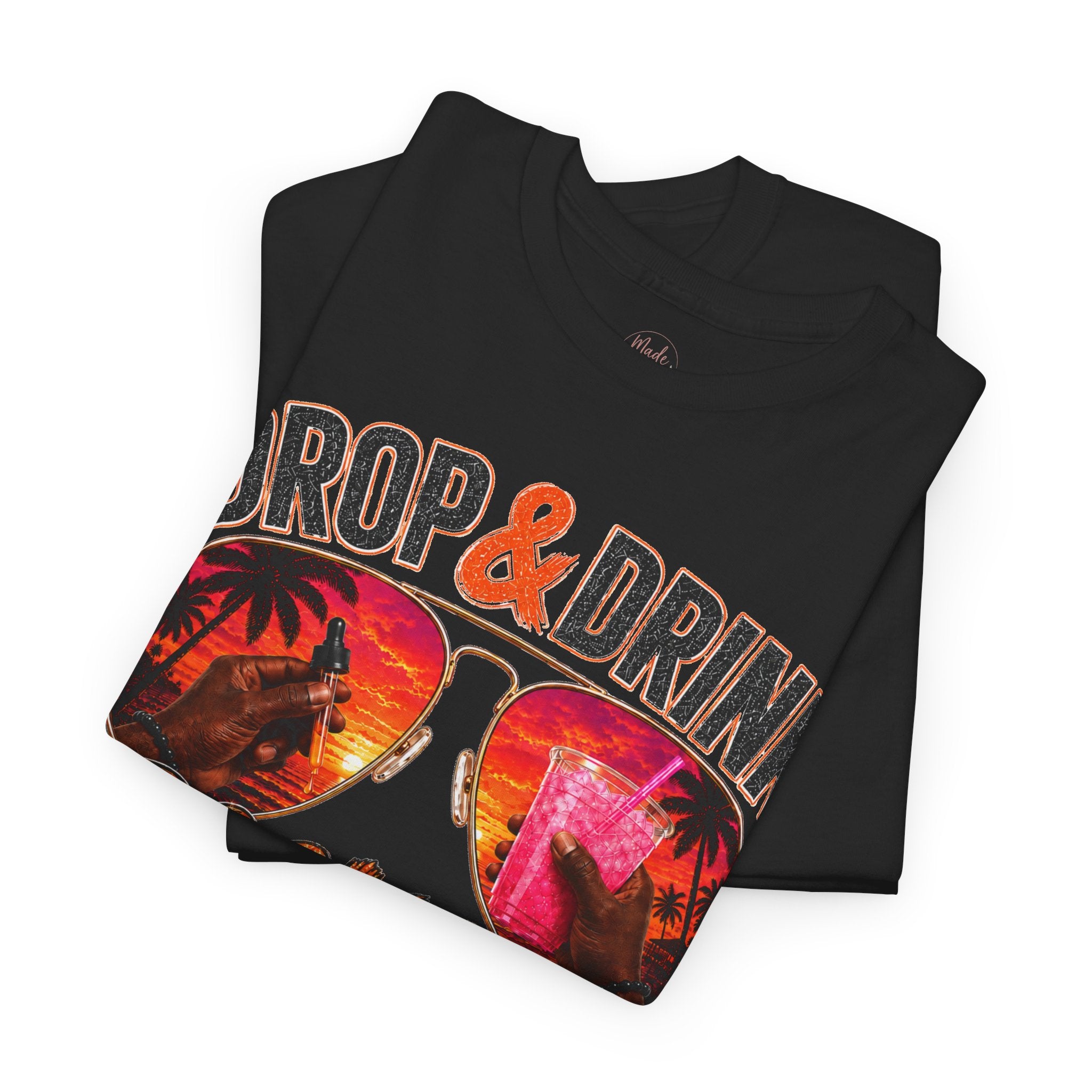 Dark Complexion (Men) Team Black Rockstar Nation Shirt