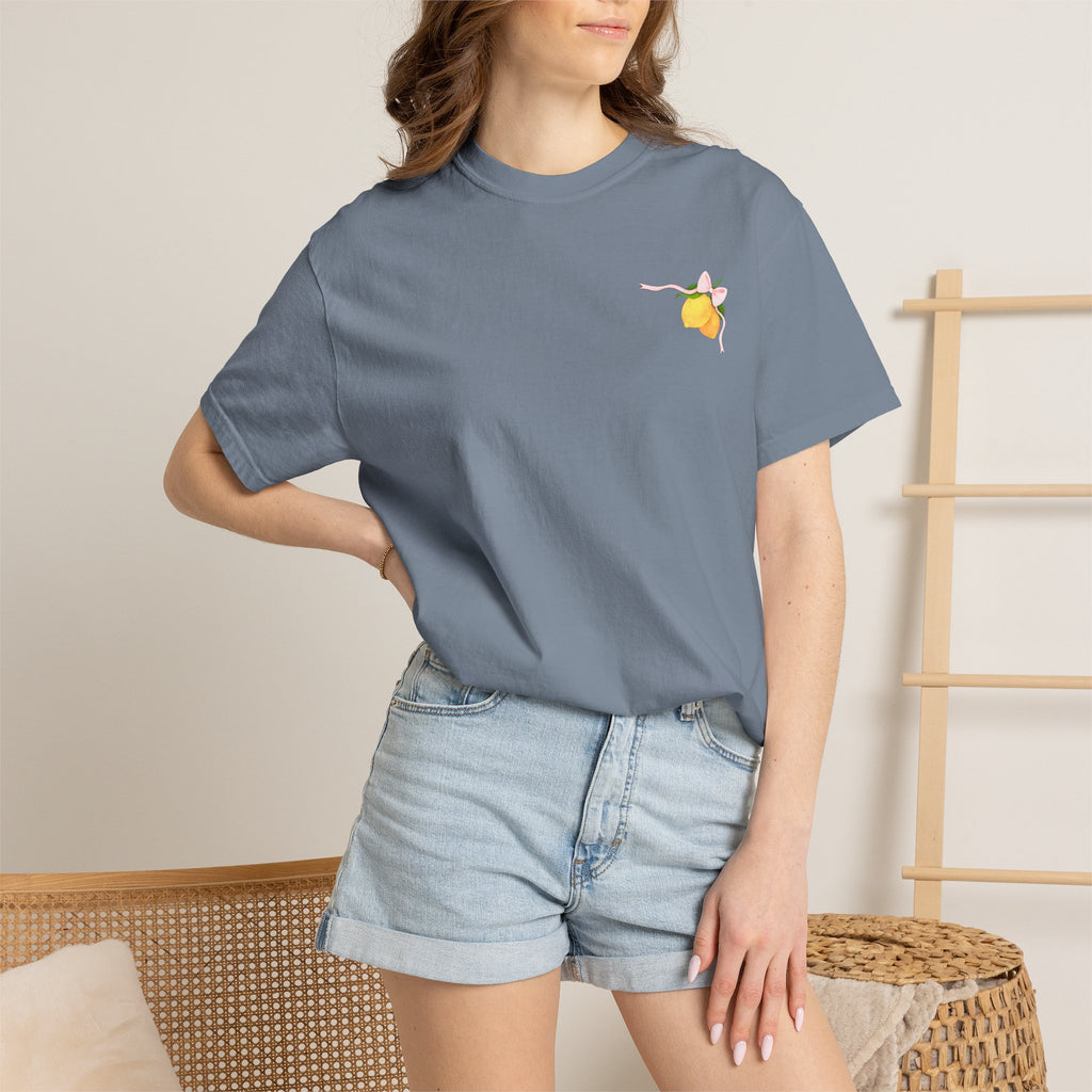 Comfort Colors Life Gave Me Some Lemons T Shirt, Jesus Lemonade Tee, Garment Dyed Faith Shirt, Jesus Lemonade Shirt, Faith Apparel Gift