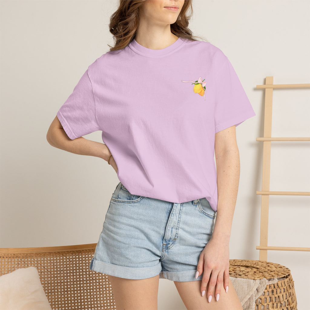 Comfort Colors Life Gave Me Some Lemons T Shirt, Jesus Lemonade Tee, Garment Dyed Faith Shirt, Jesus Lemonade Shirt, Faith Apparel Gift