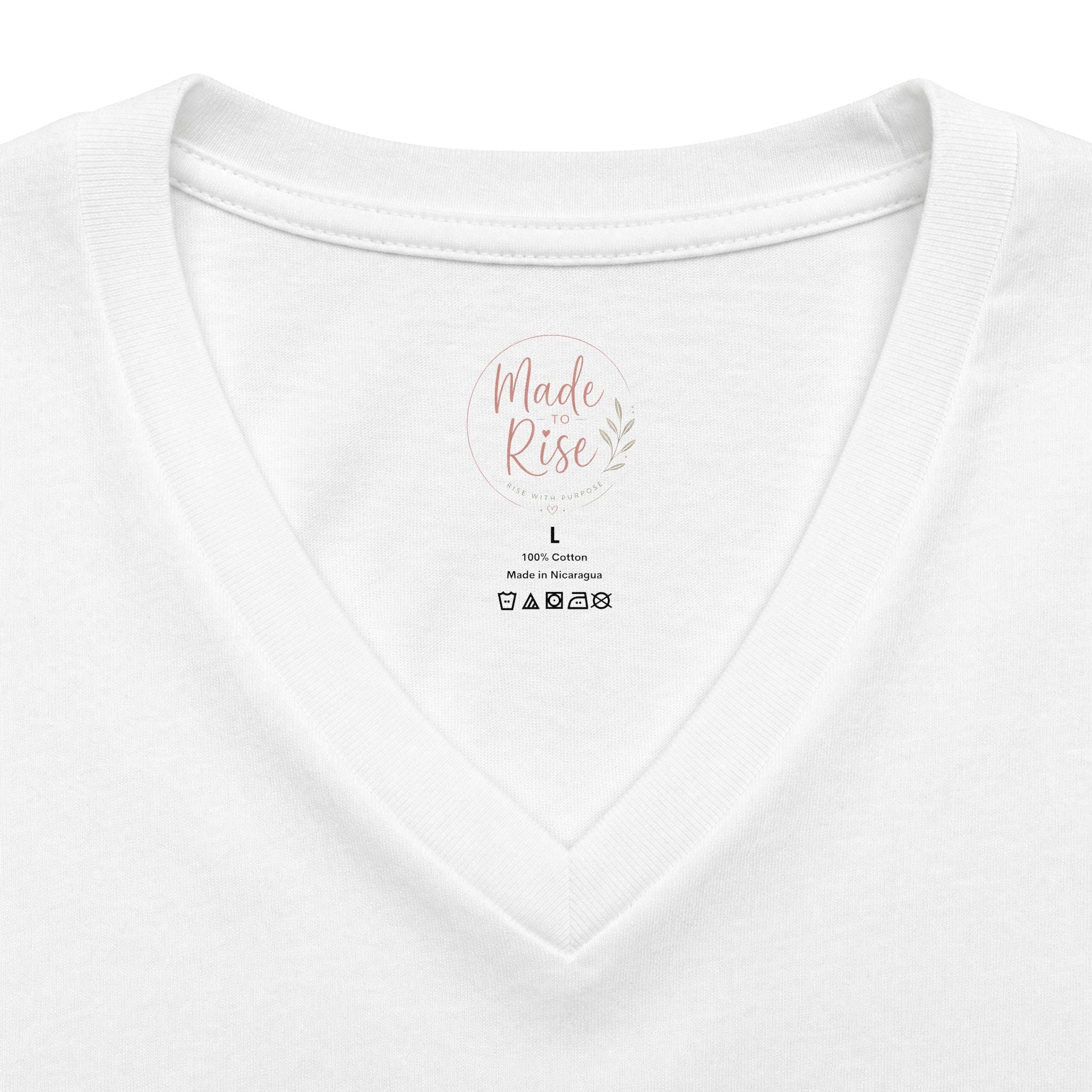 Pumpkin Spice and Peptides V-Neck Tee — Fall Skincare & Coffee Lover Shirt