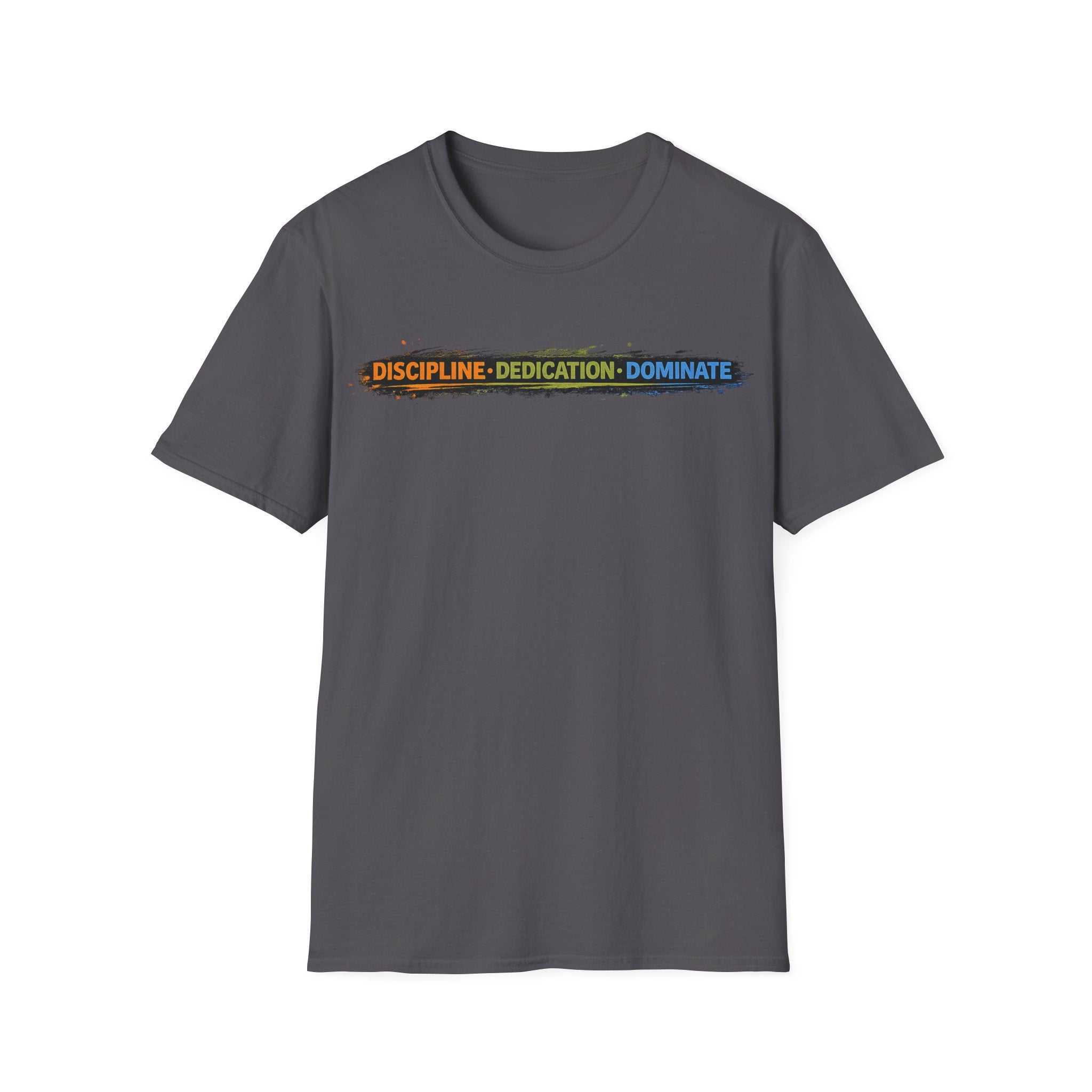 Men's Discipline • Dedication • Domination T-Shirt — Motivational Fitness Tee