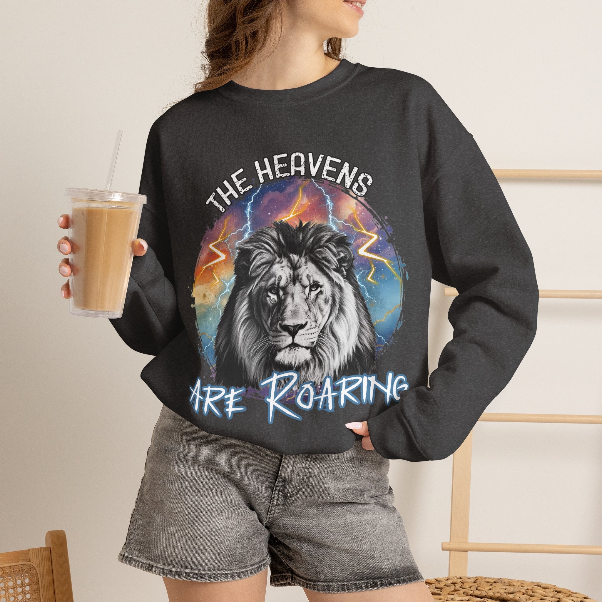 The Heavens Are Roaring Crewneck Sweater